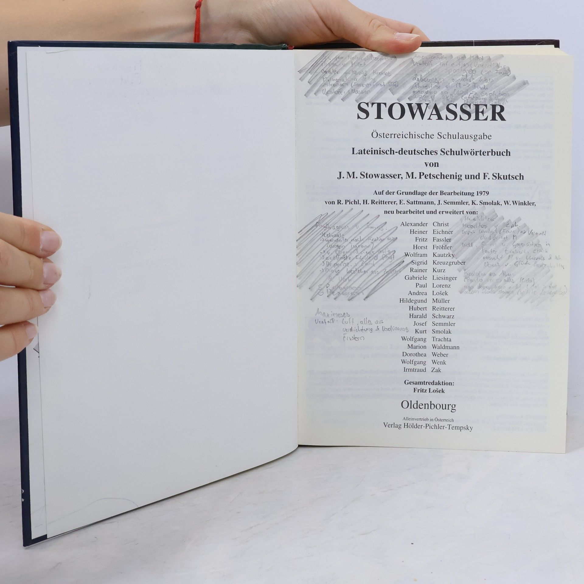 Josef M. Stowasser Lateinisch-Deutsches Schulwörterbuch