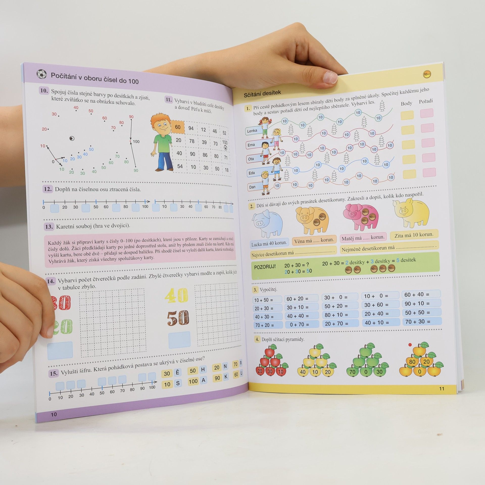Autorenkollektiv Hravá matematika 1. díl. Sčítání a odčítání v oboru čísel do 100