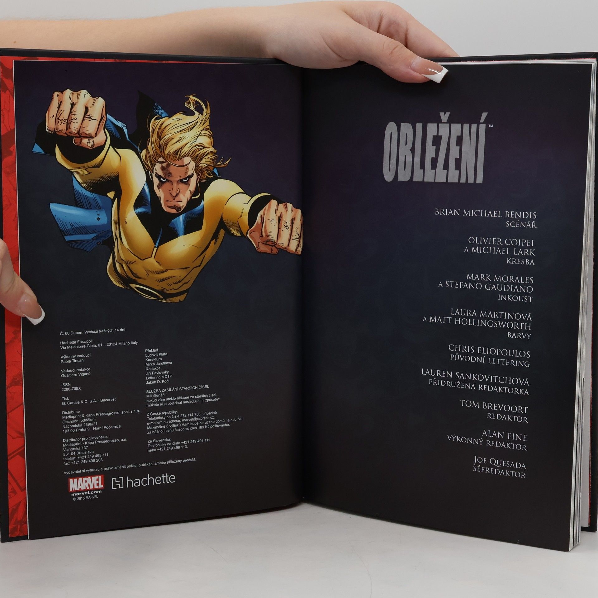 Brian Michael Bendis Ultimátní komiksový komplet 59. Obležení