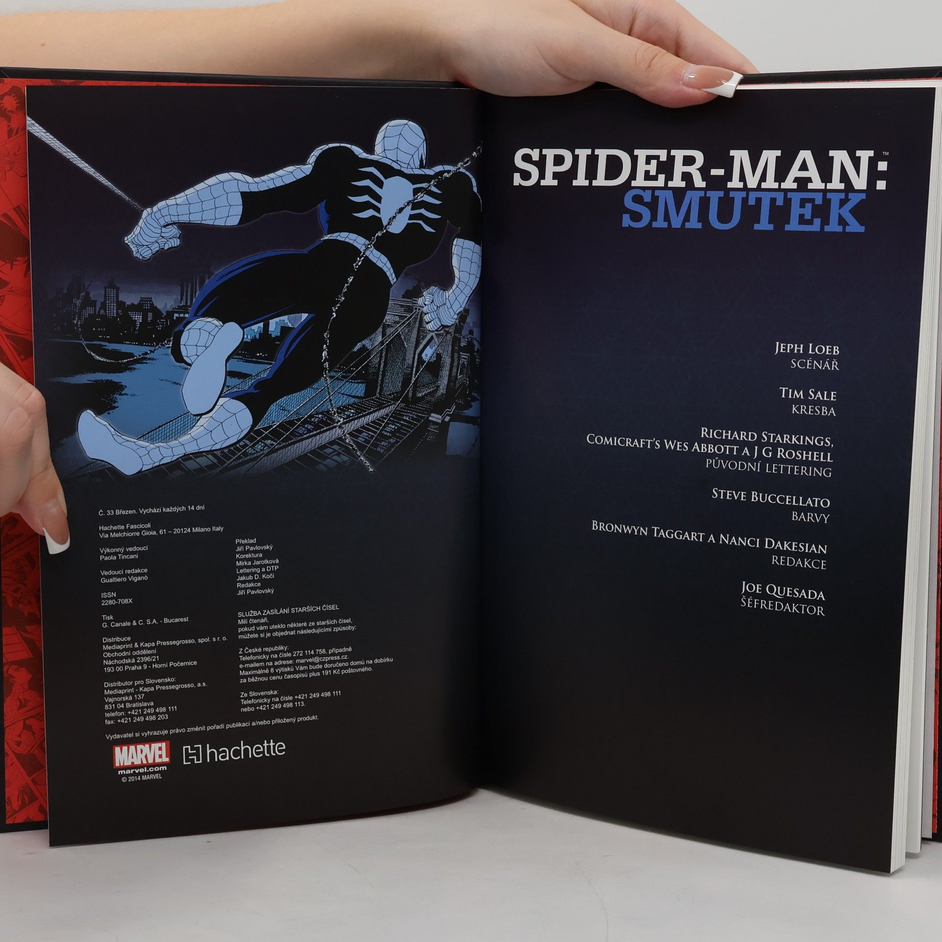 Jeph Loeb Spider-Man. Smutek