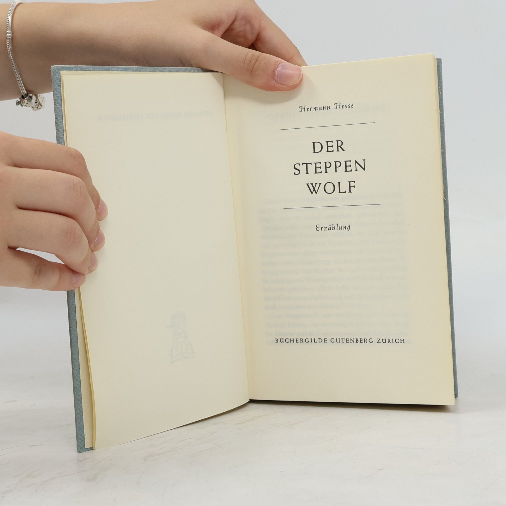 Hermann Hesse Der Steppen Wolf