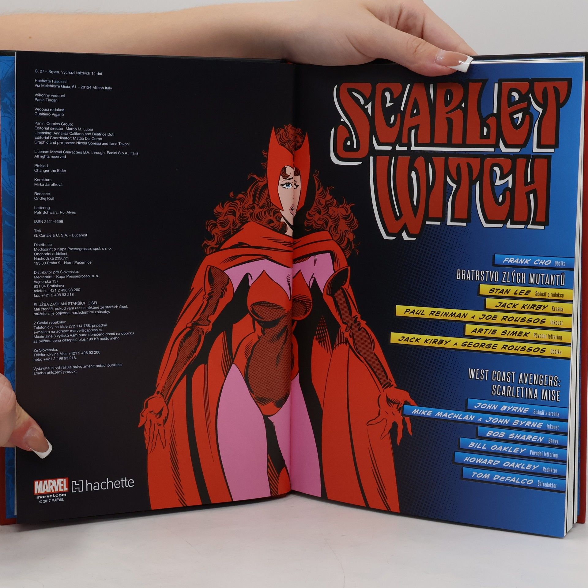 Stan Lee Nejmocnější hrdinové Marvelu 27. Scarlet Witch