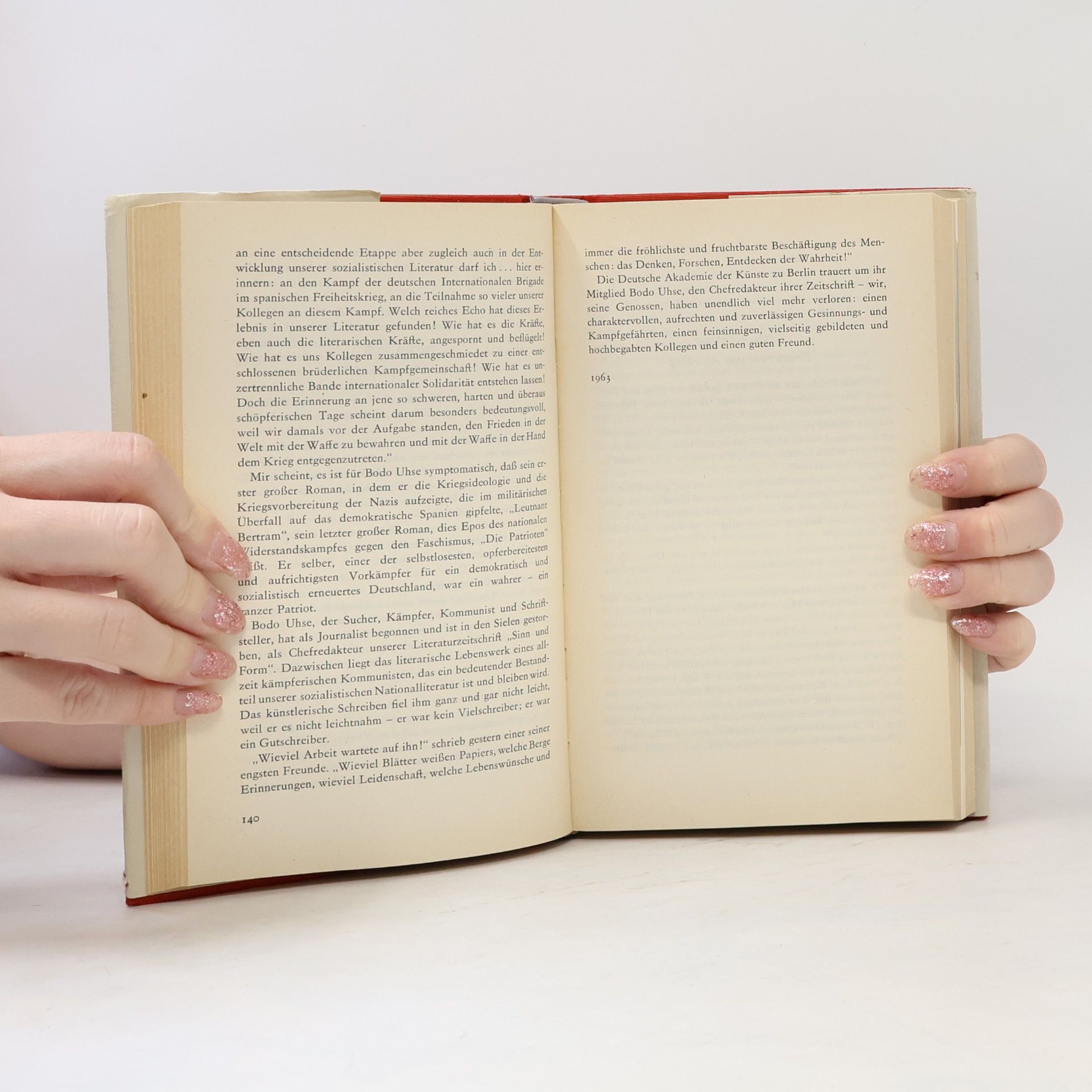Günter Caspar Über Bodo Uhse. Ein Almanach