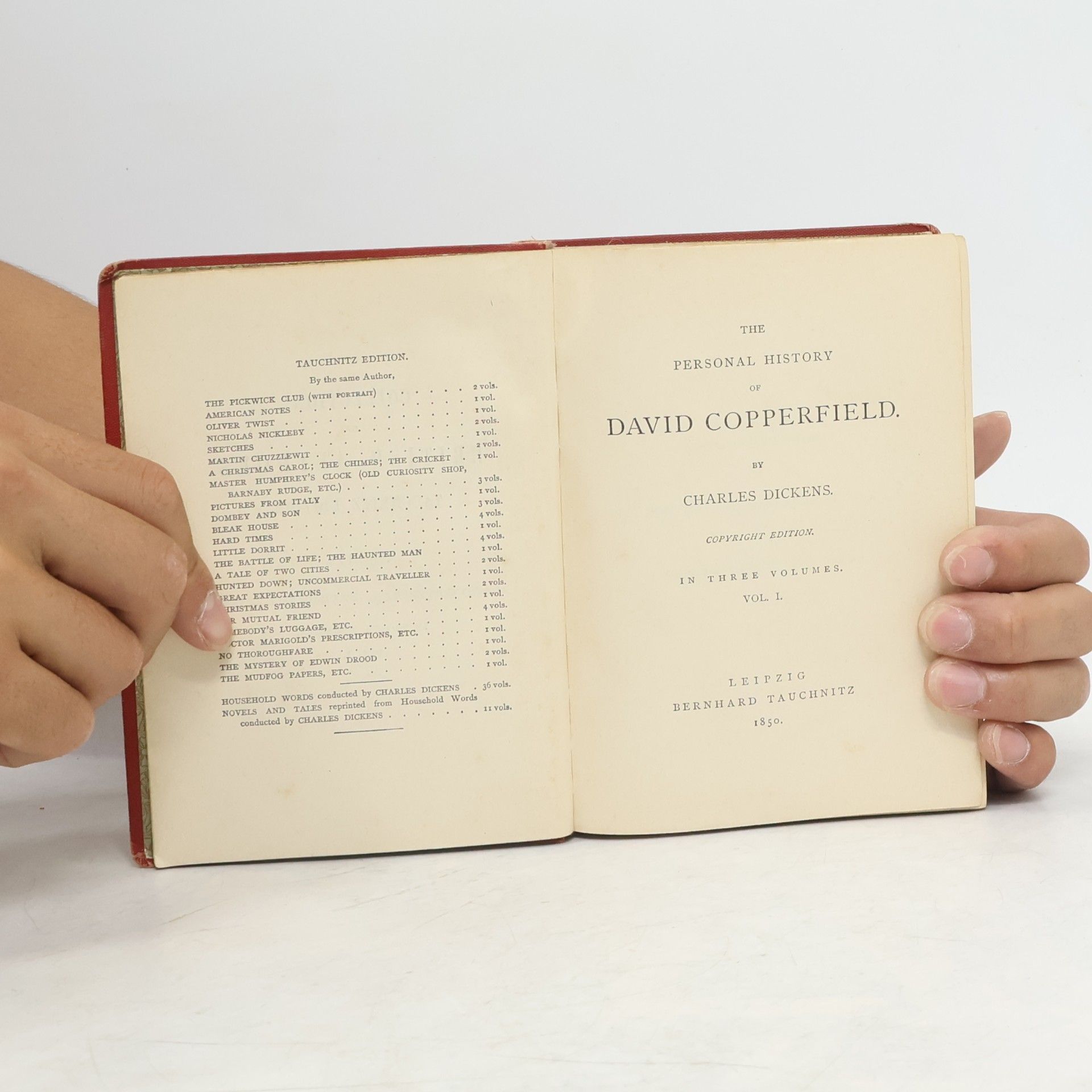 Charles Dickens The personal History of David Copperfield I.