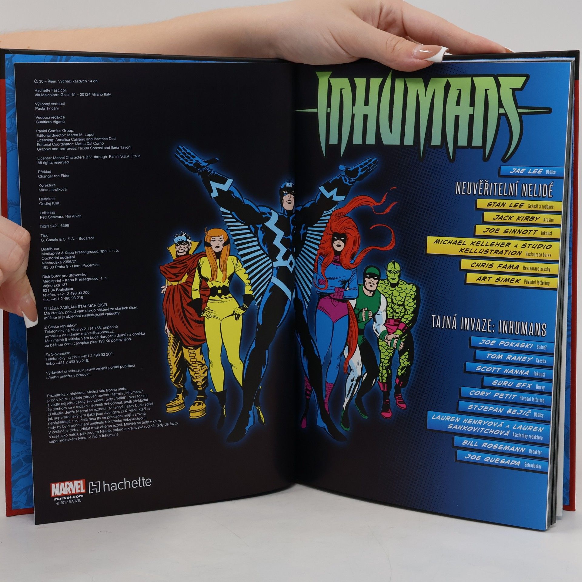 Autorenkollektiv Nejmocnější hrdinové Marvelu 30. Inhumans