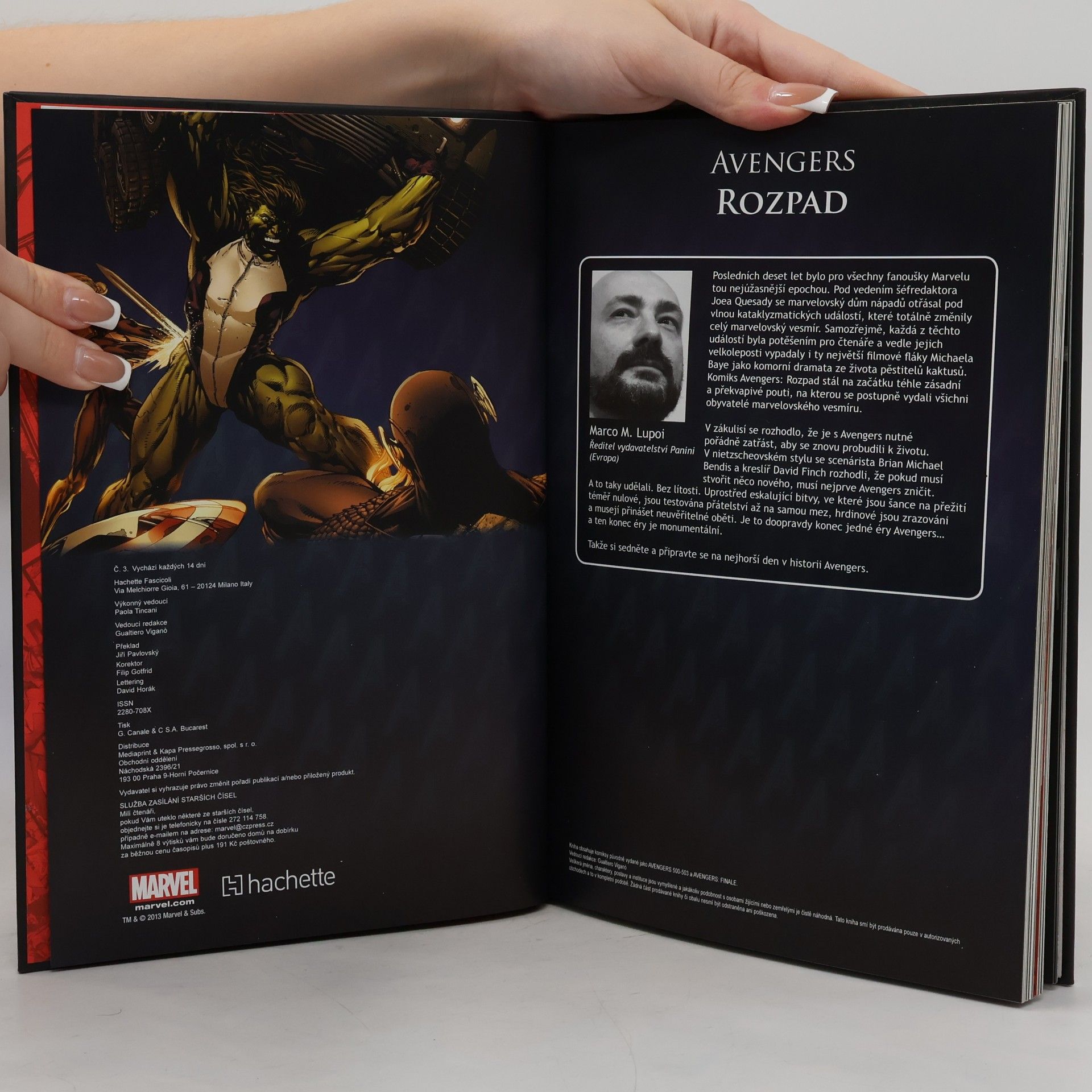 Brian Michael Bendis Ultimátní komiksový komplet 34. Avengers. Rozpad