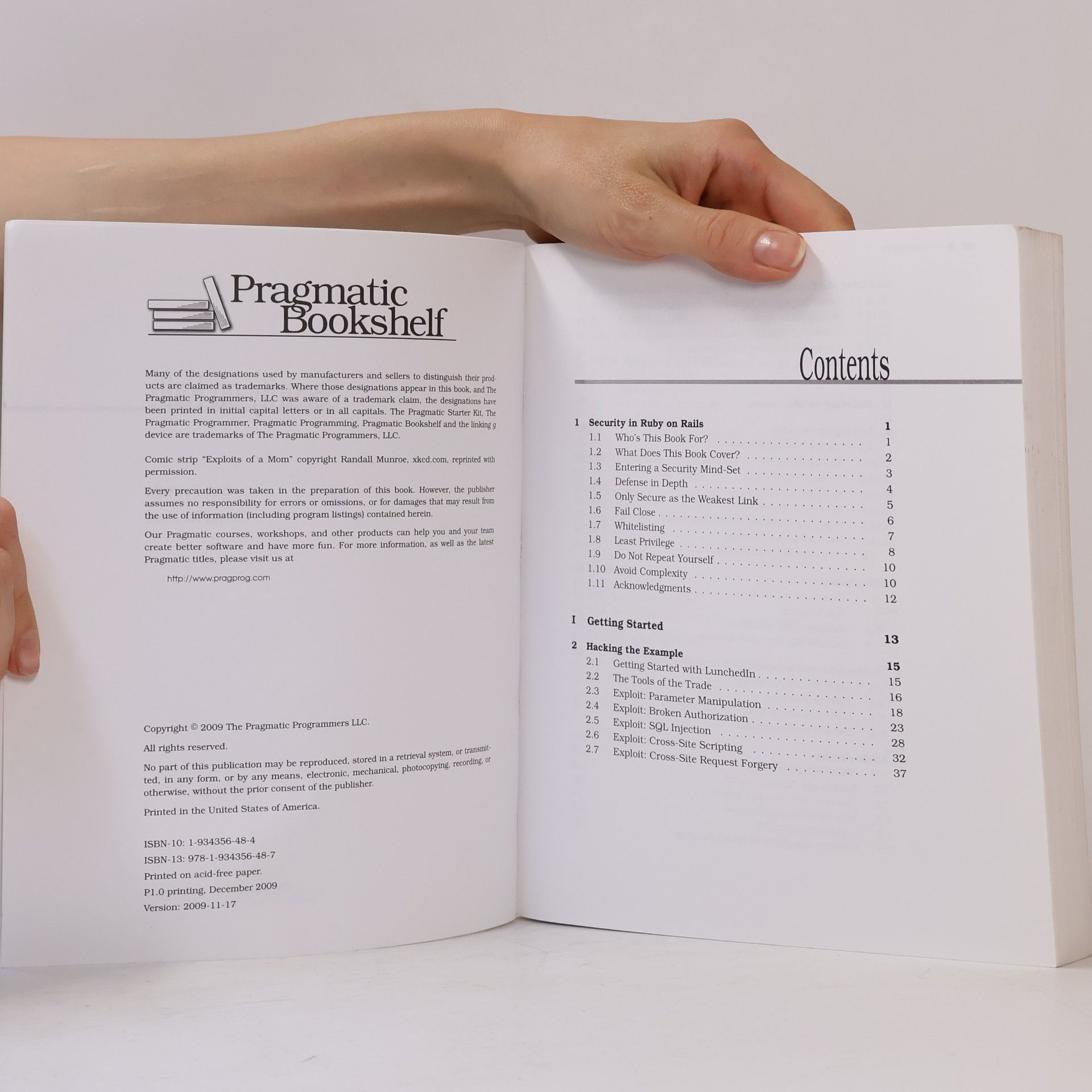 Ben Poweski Pragmatic Bookshelf: Security on Rails