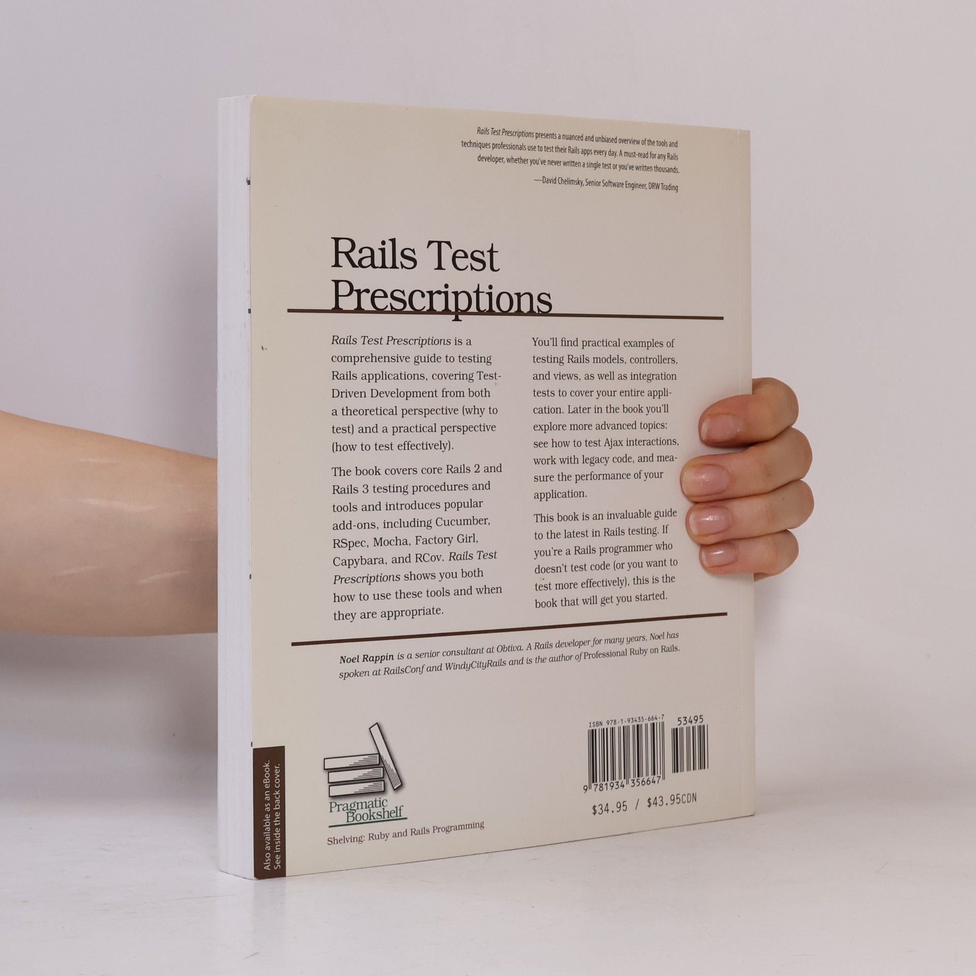 Noel Rappin Rails Test Prescriptions