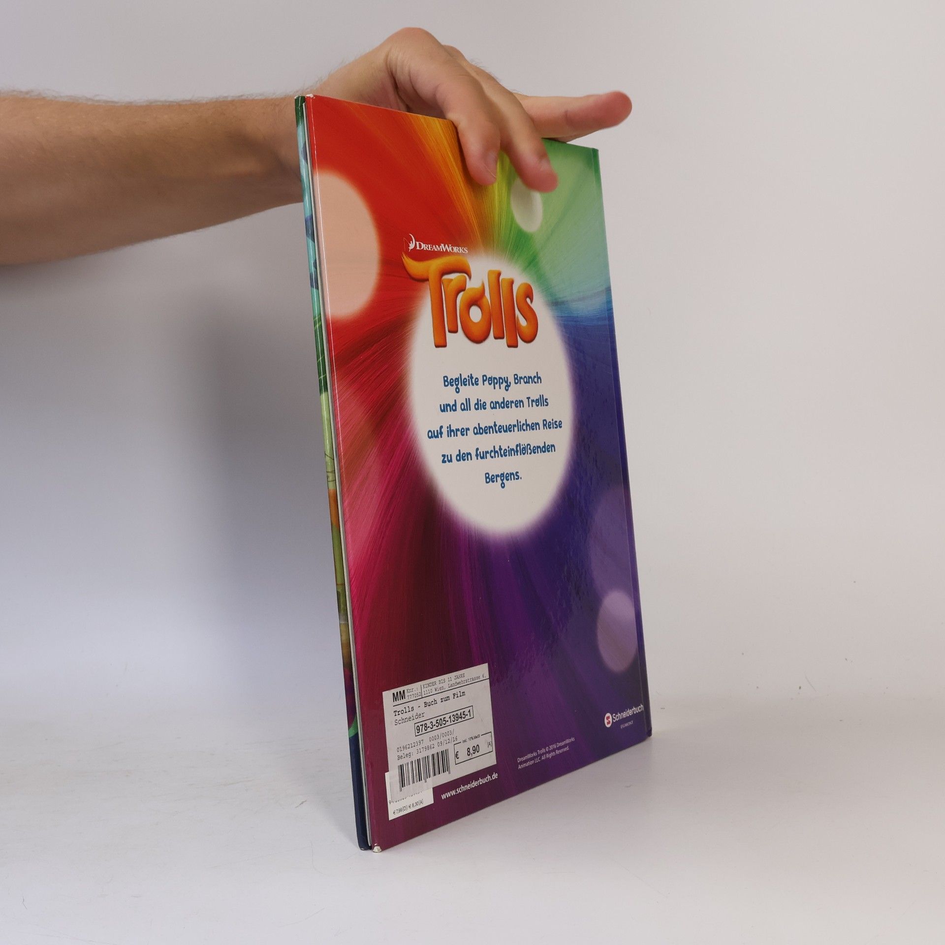 Dave Lewman Trolls - das große Buch zum Film