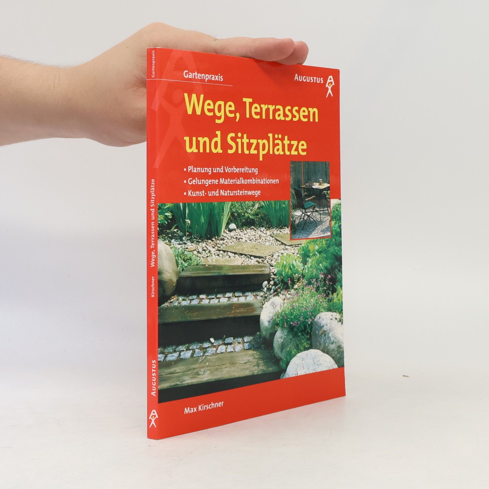 Max Kirschner Wege, Terrassen und Sitzplätze.