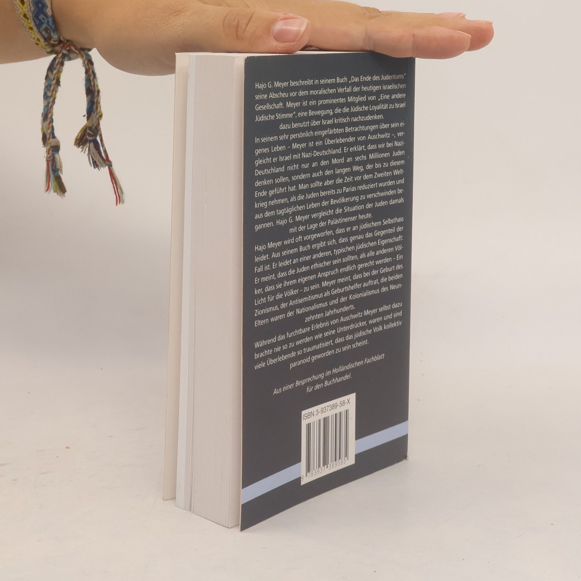 Hajo Meyer Das Ende des Judentums