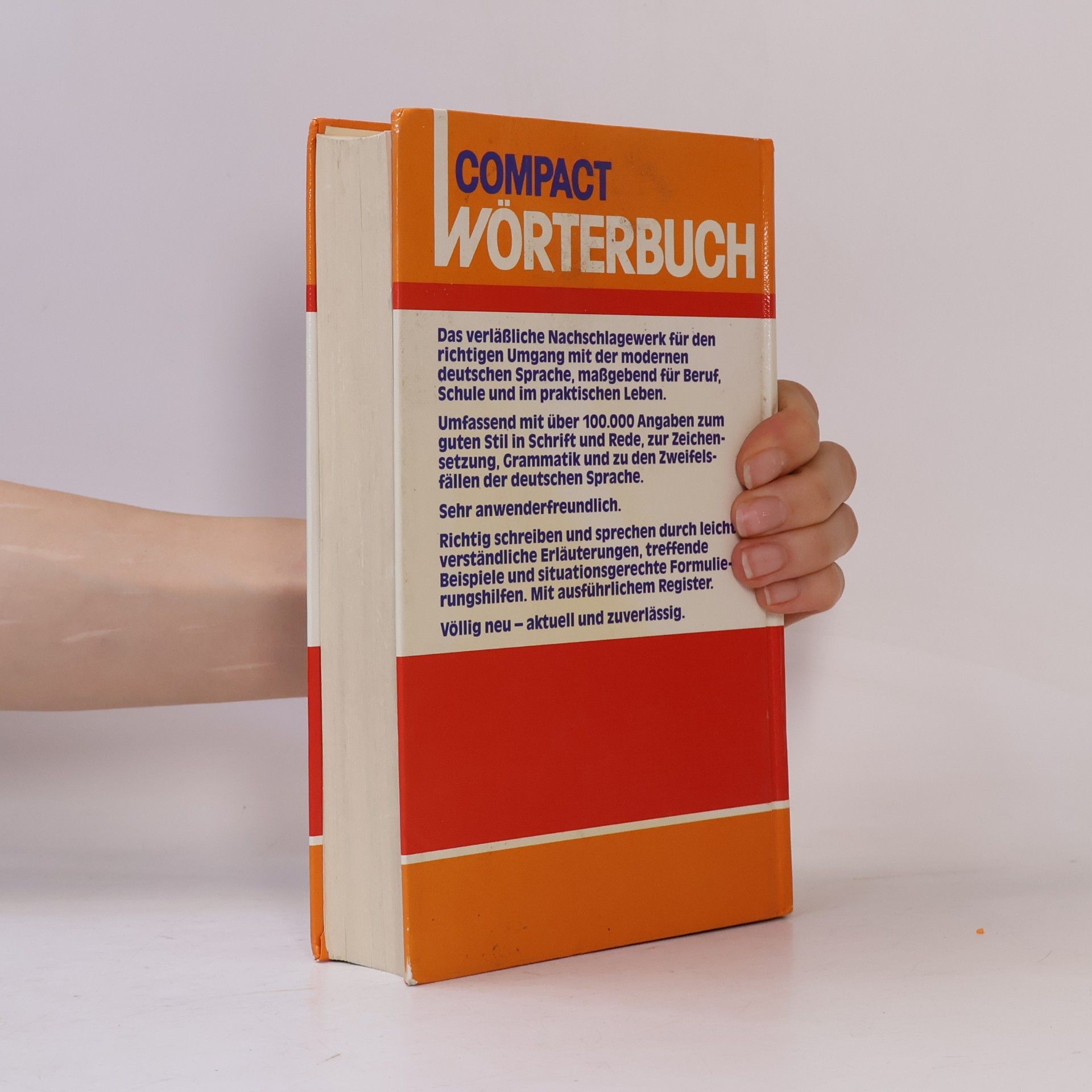 Antonia Lang-Kleefeld Compact Hand- und Wörterbücher: Gutes Deutsch
