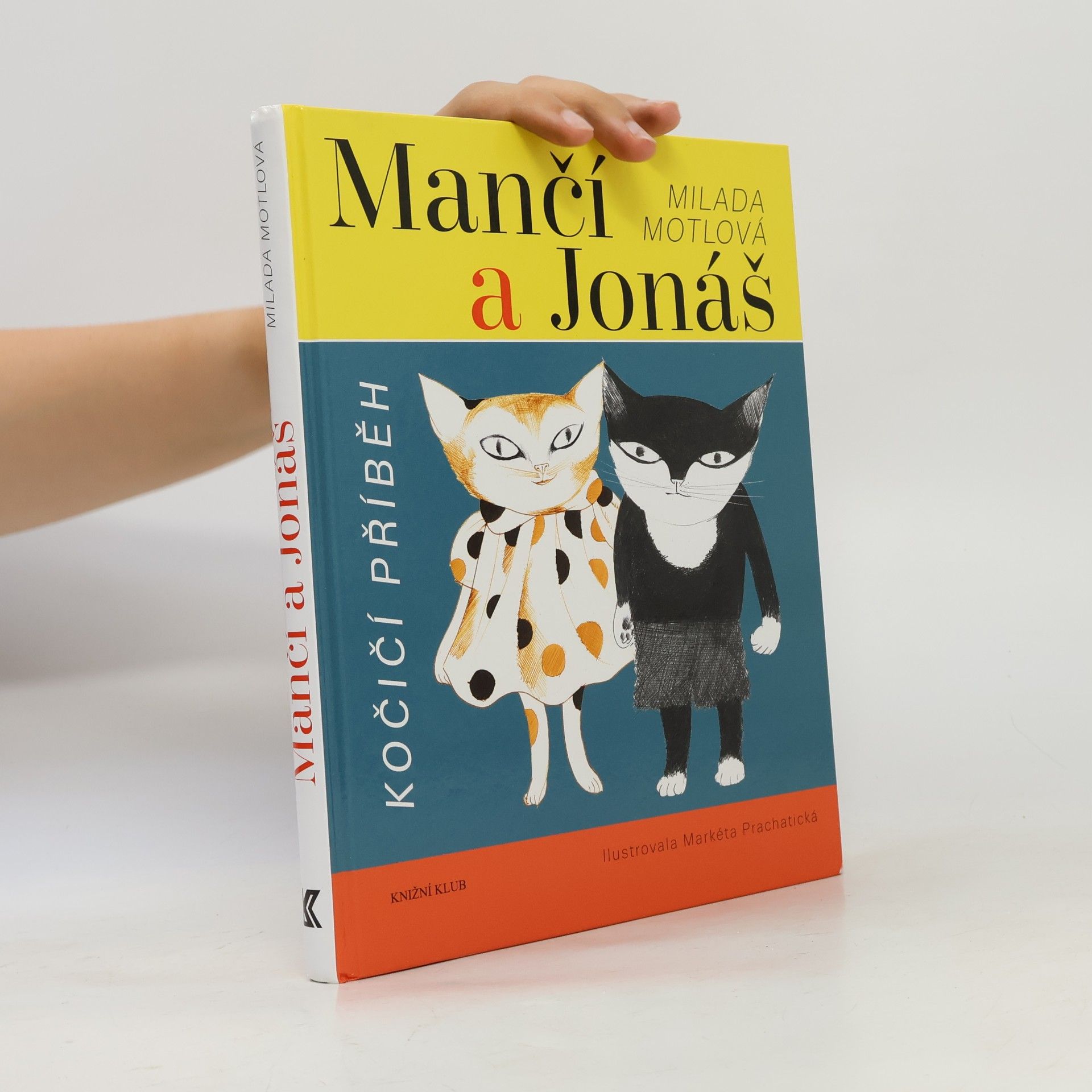 Milada Motlová Mančí a Jonáš : kočičí příběh