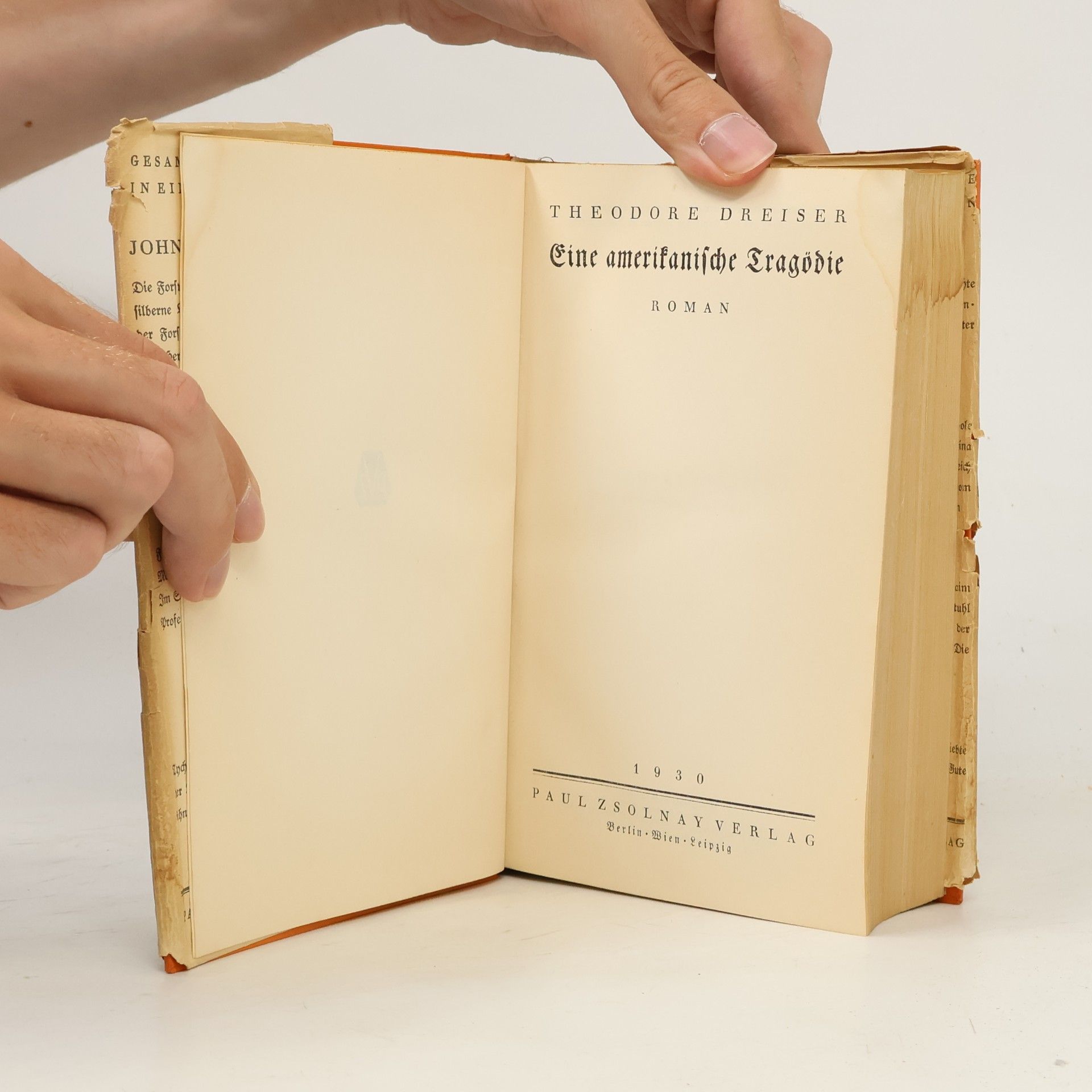 Theodore Dreiser Eine amerikanische Tragödie