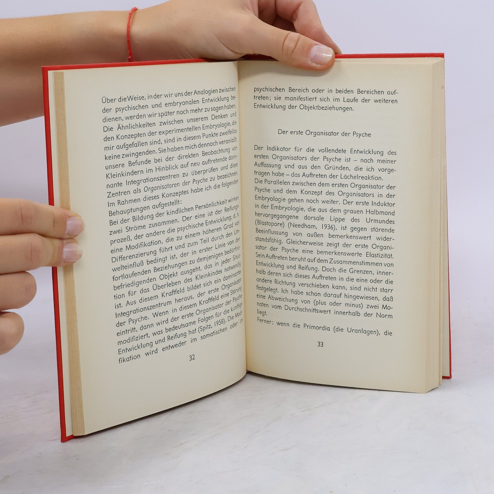 René Spitz Eine genetische Feldtheorie der Ichbildung