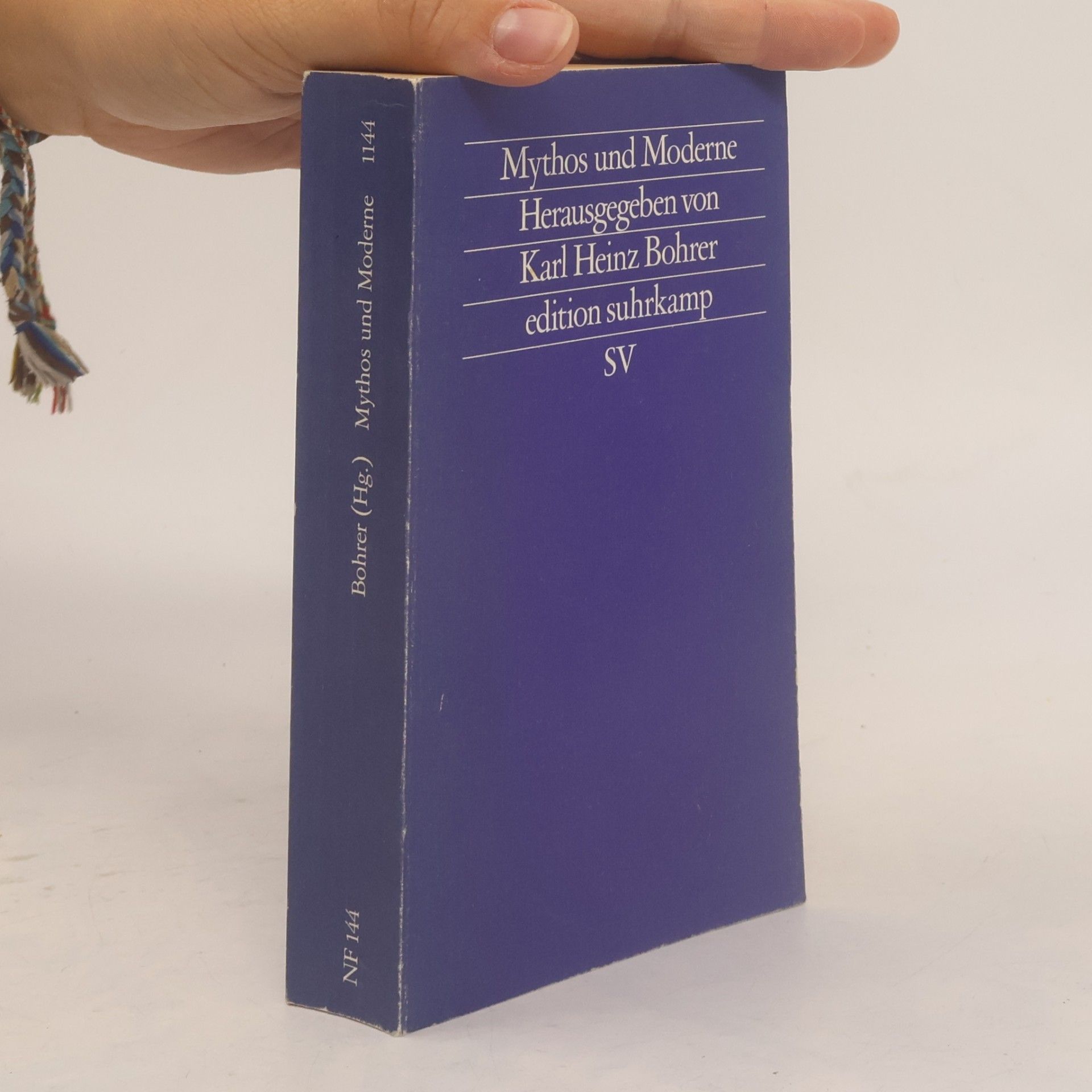 Karl Heinz Bohrer Mythos und Moderne