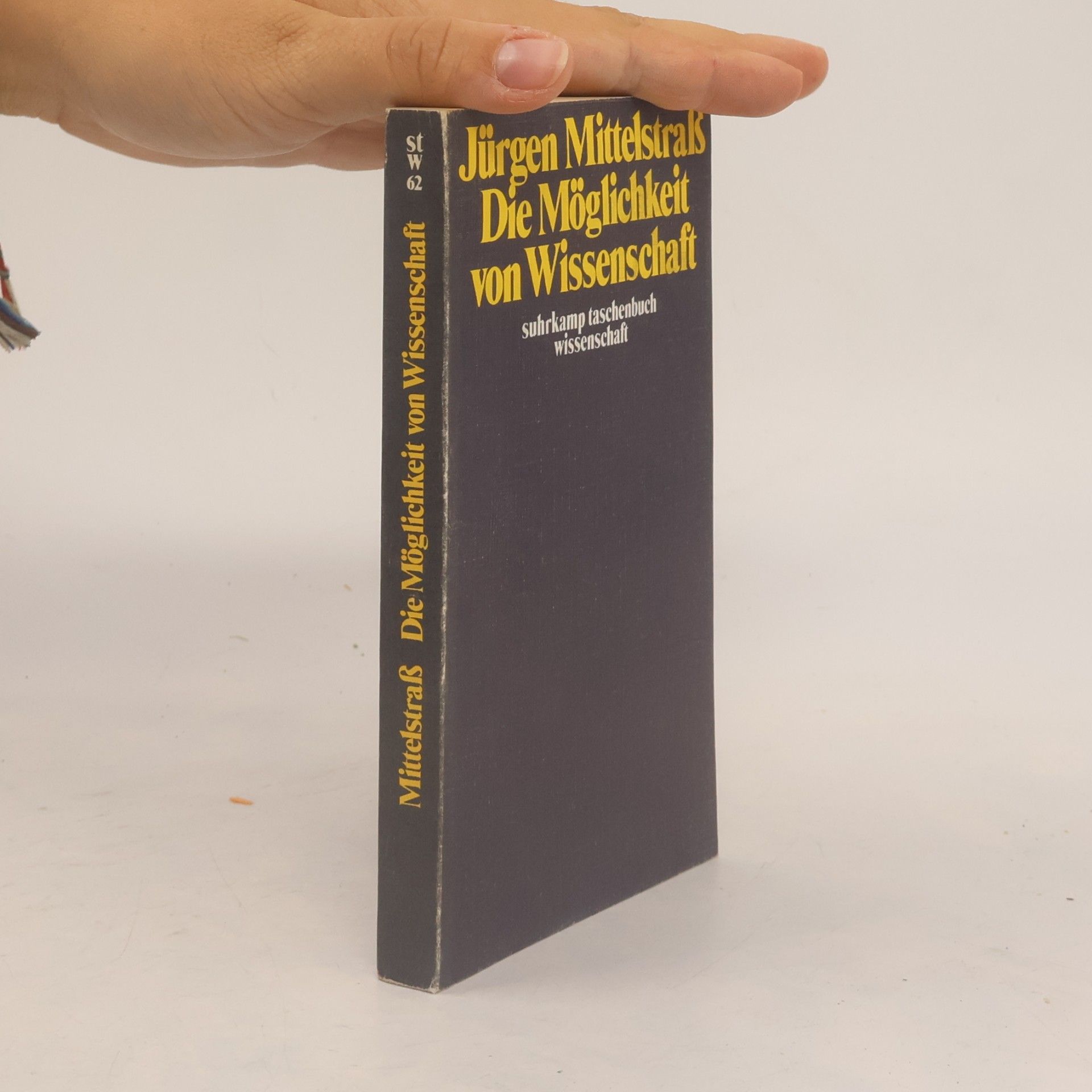 Jürgen Mittelstraß Die Möglichkeit von Wissenschaft
