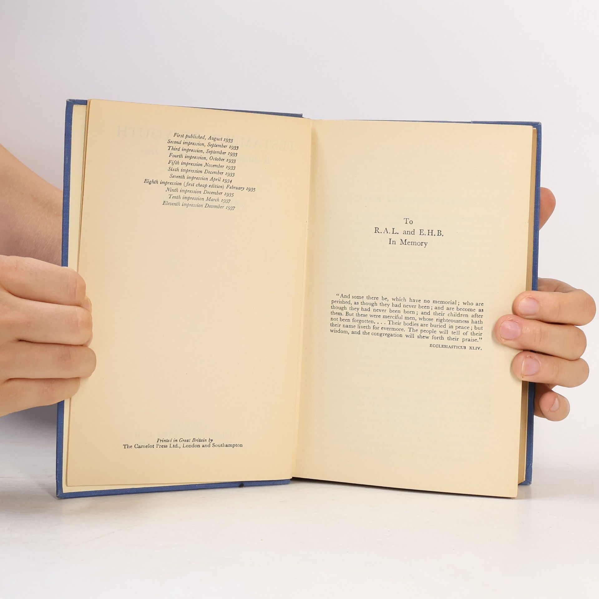 Vera Brittain Testament of Youth