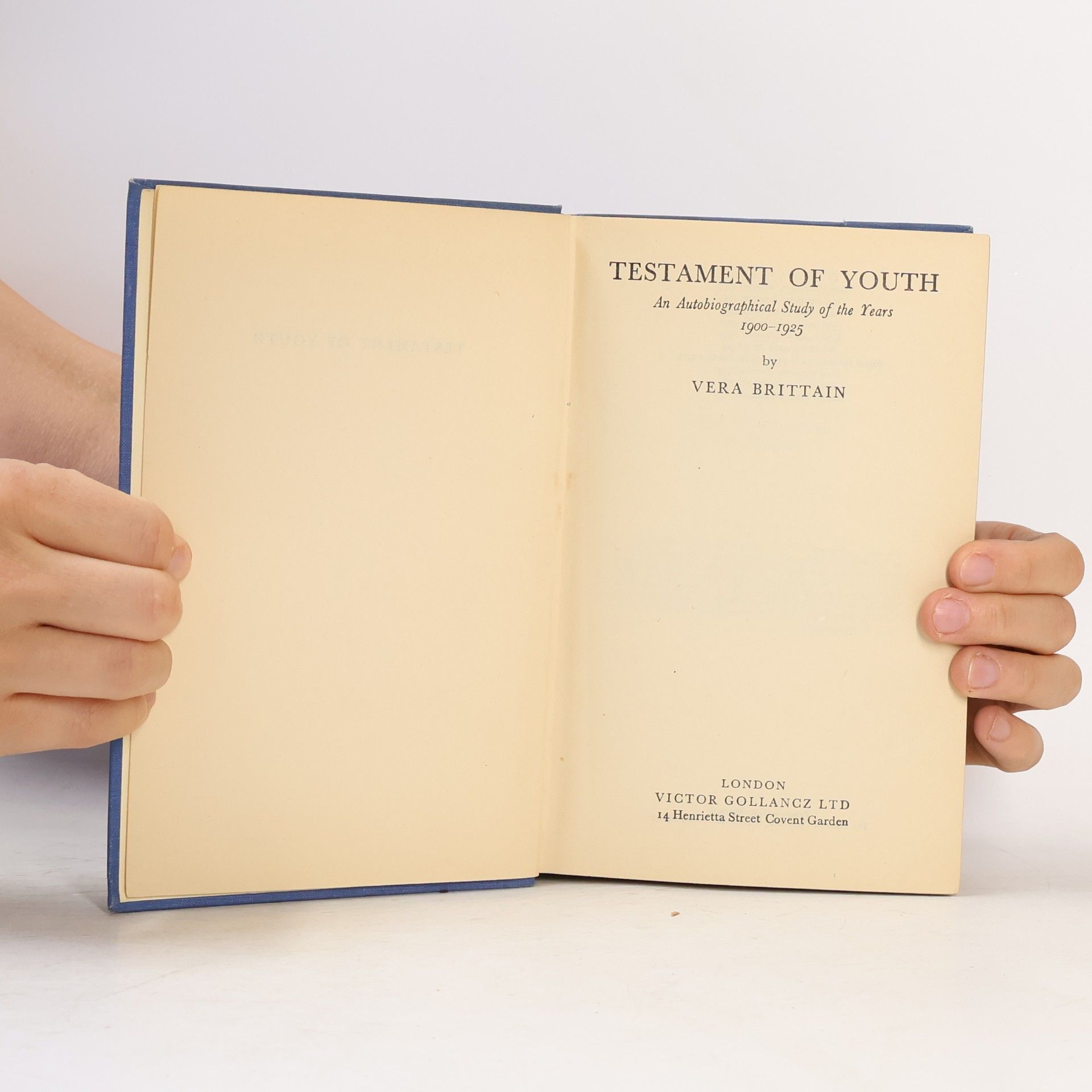 Vera Brittain Testament of Youth