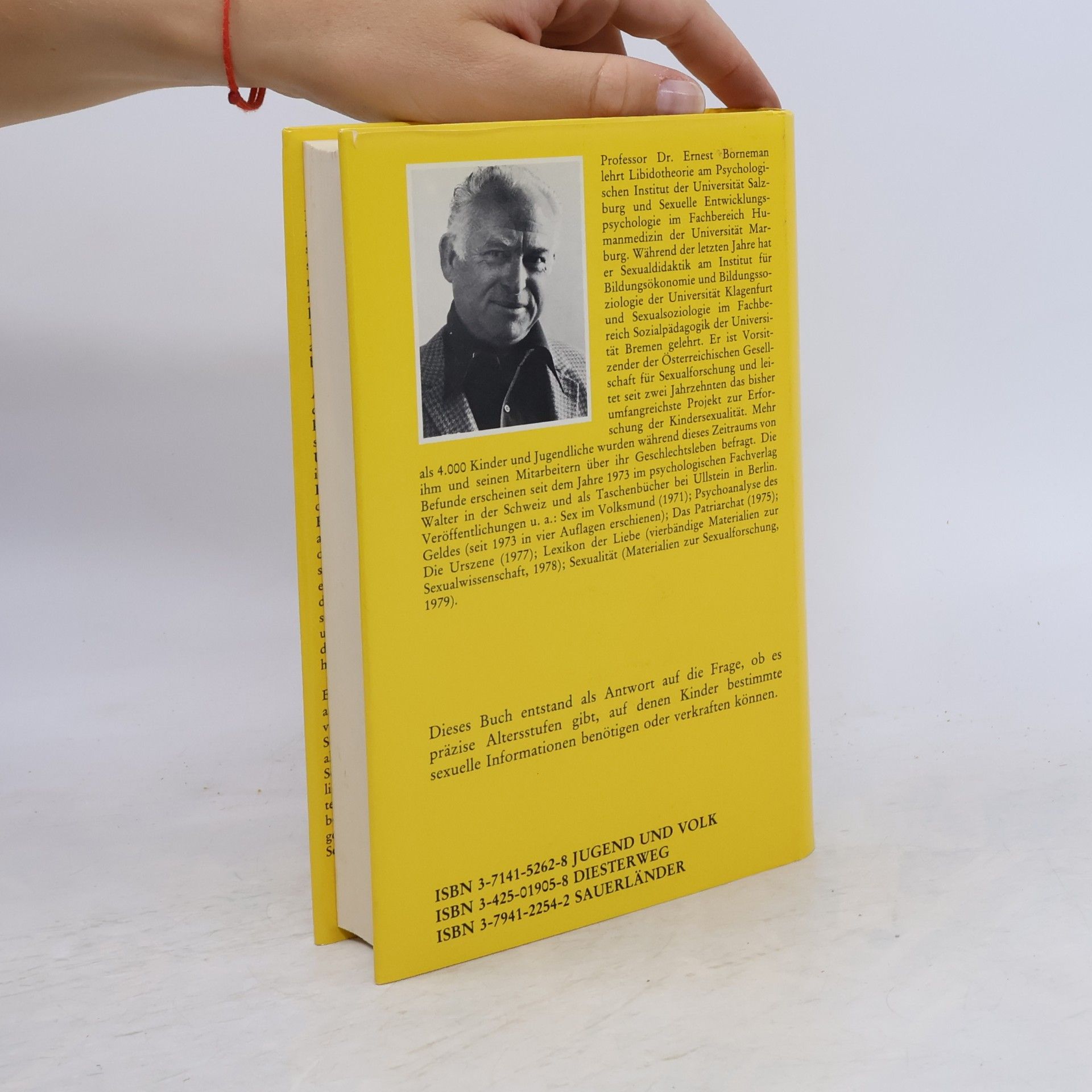 Ernest Borneman Reifungsphasen der Kindheit