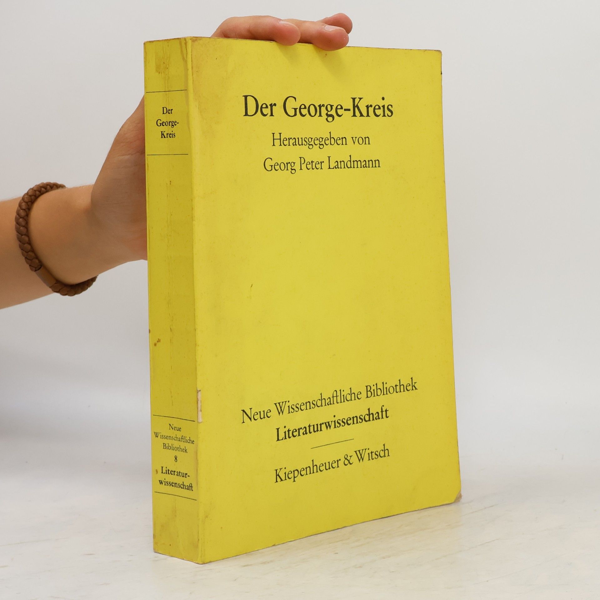 Georg Peter Landmann Der George-Kreis 8