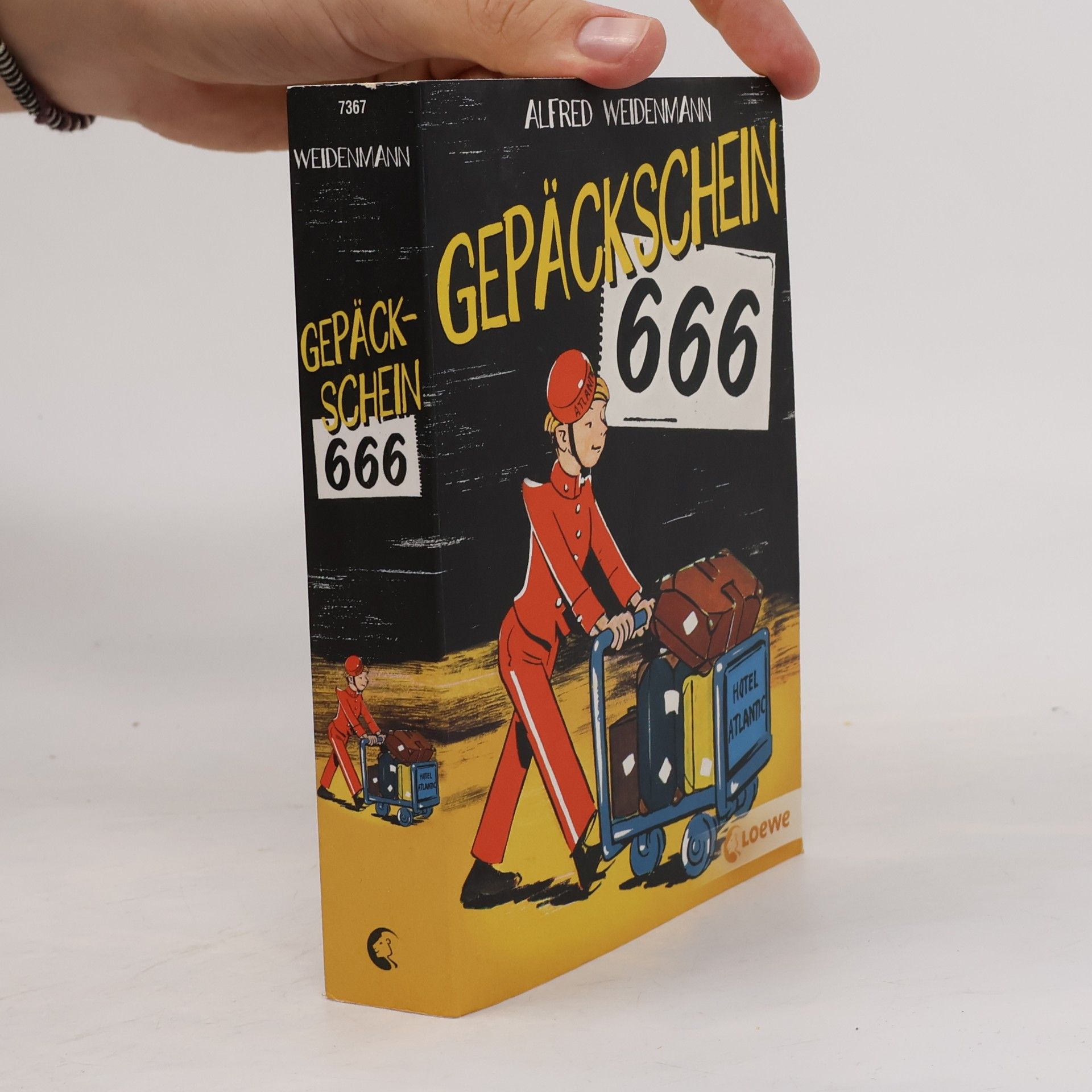Alfred Weidenmann Gepäckschein 666