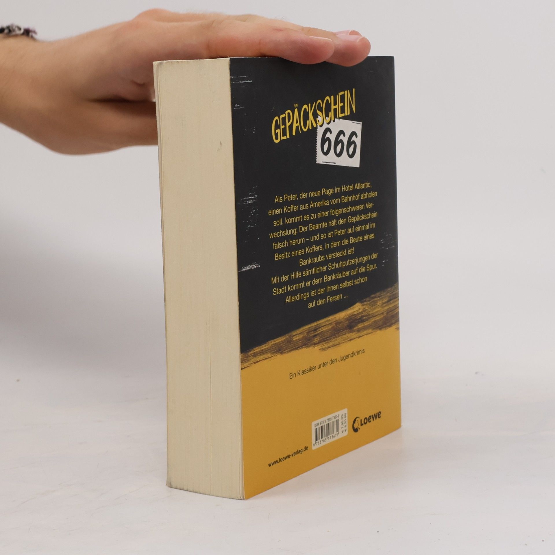 Alfred Weidenmann Gepäckschein 666