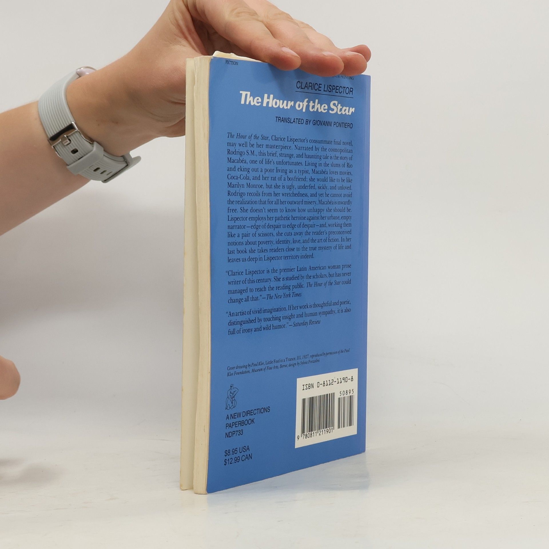 Clarice Lispector New Directions Paperbook - NDP733: The Hour of the Star