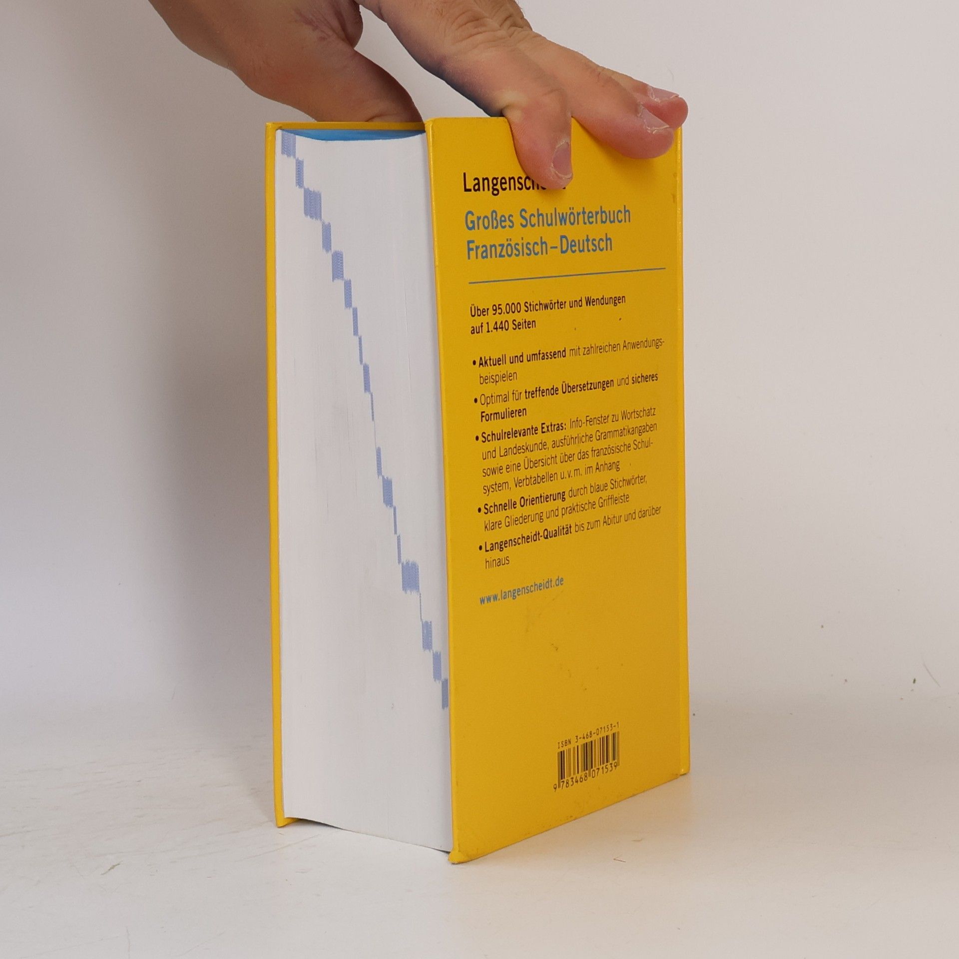 Autorenkollektiv Langenscheidts großes Schulwörterbuch französisch-deutsch