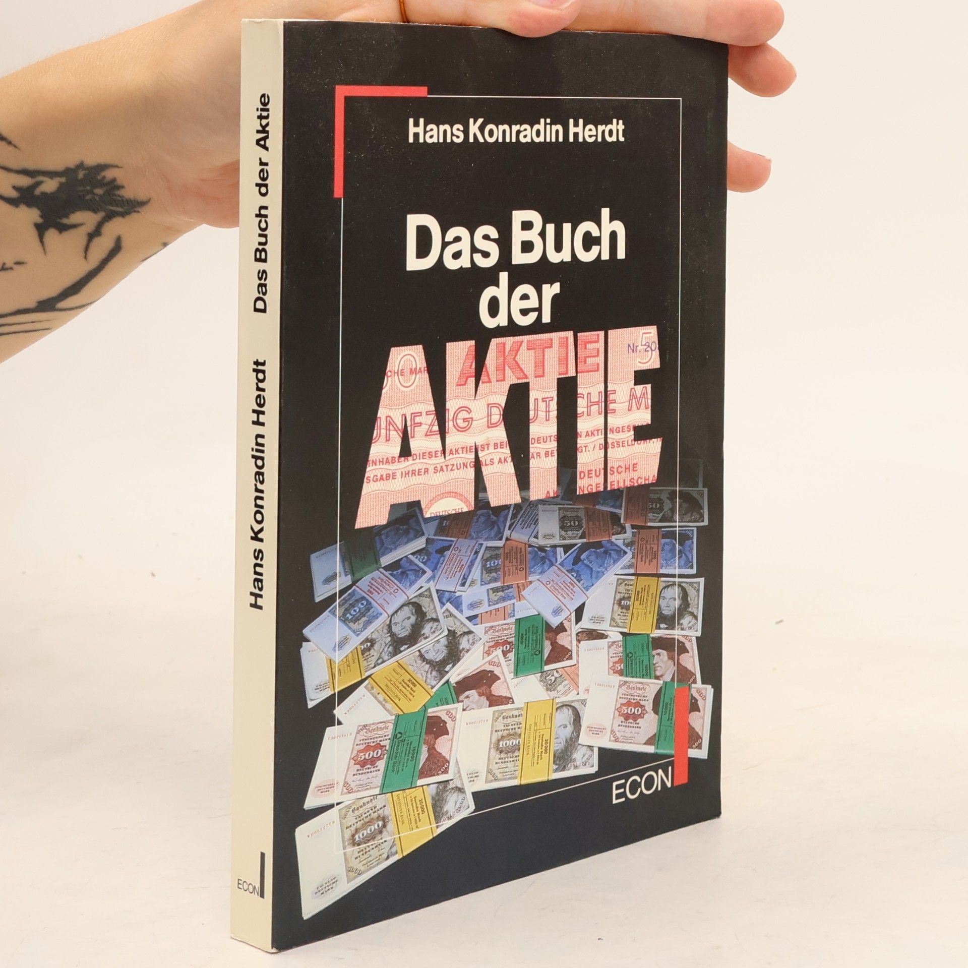 Hans Konradin Herdt Das Buch der Aktie