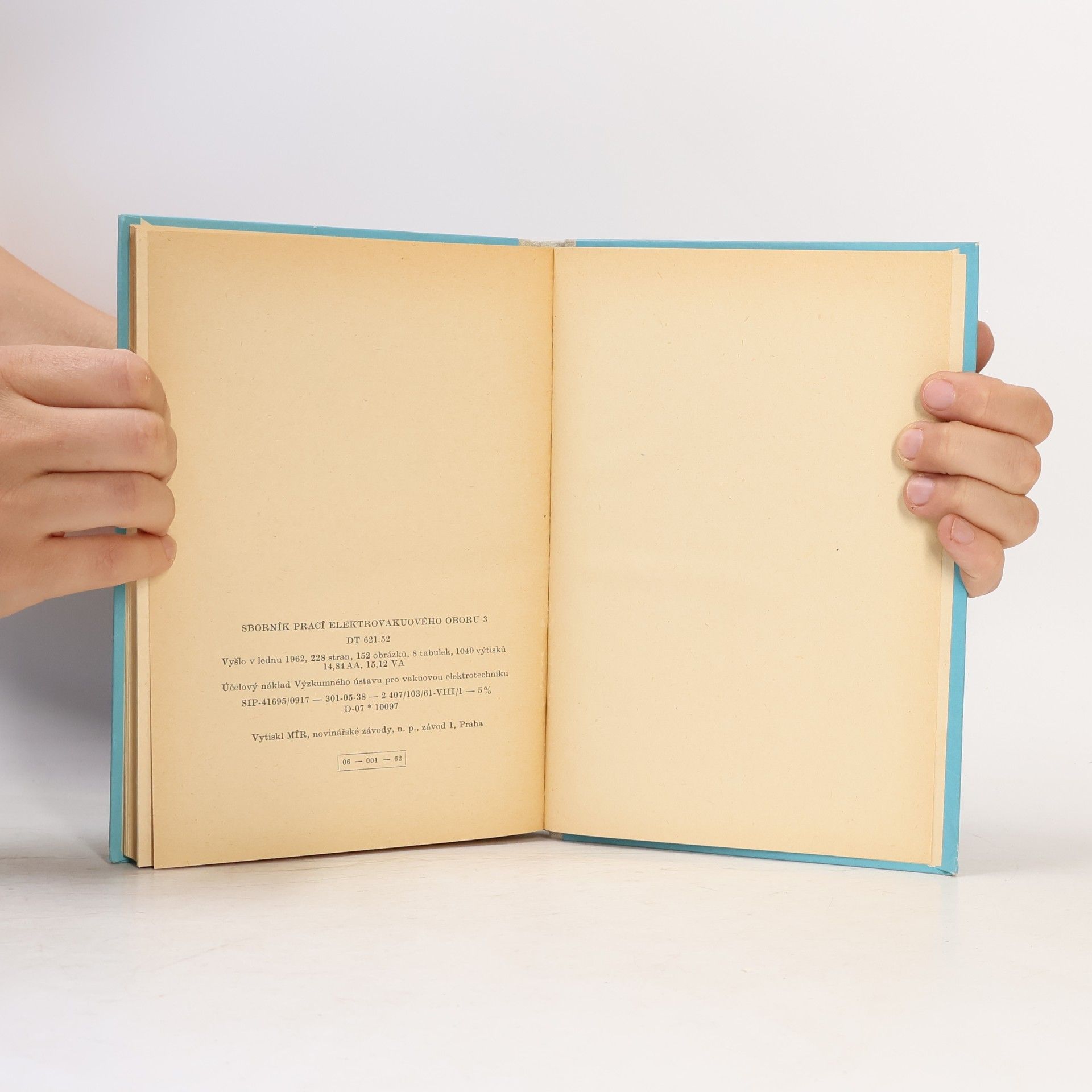 Various authors Sborník prací elektrovakuového oboru 3