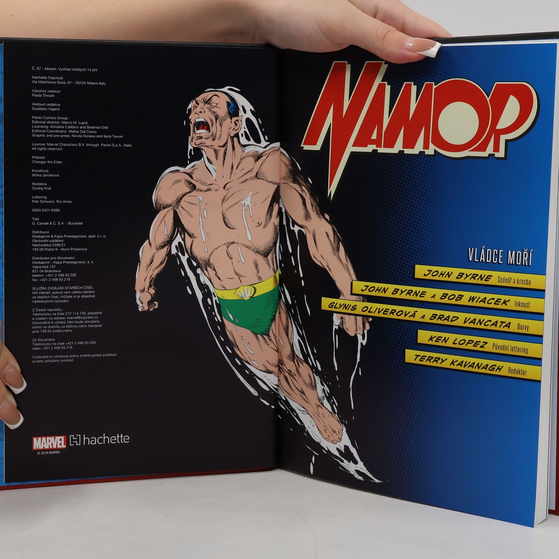 Autorenkollektiv Nejmocnější hrdinové Marvelu 67. Namor. Vládce moří
