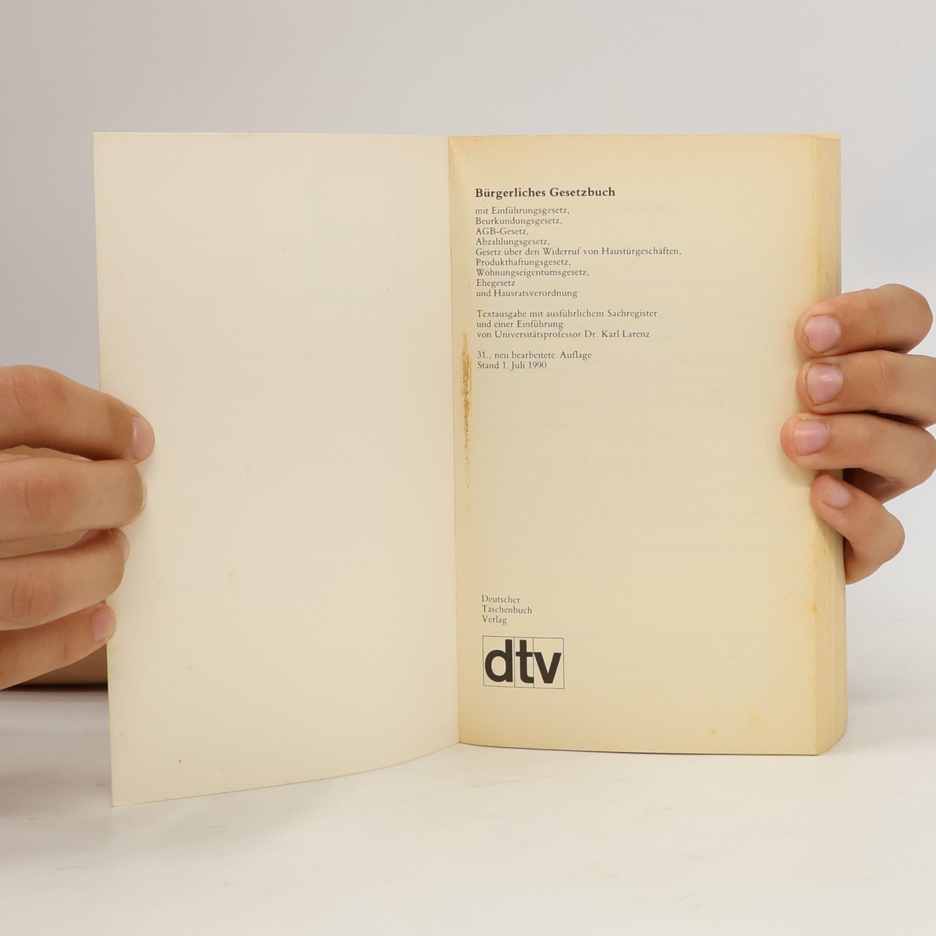 Autorenkollektiv Bürgerliches Gesetzbuch 31