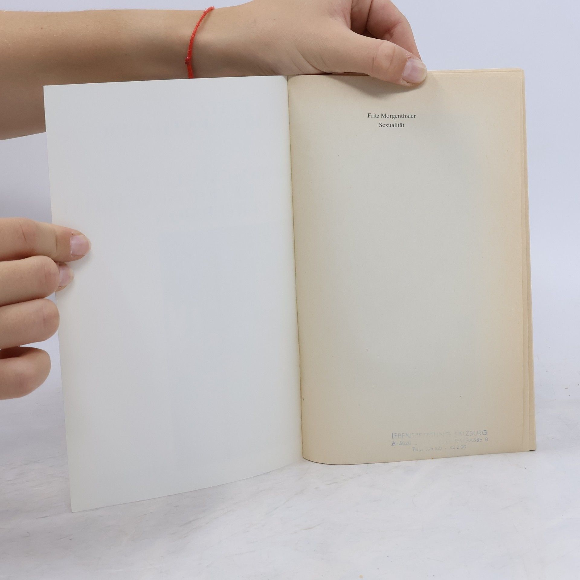 Fritz Morgenthaler Homosexualität, Heterosexualität perversion
