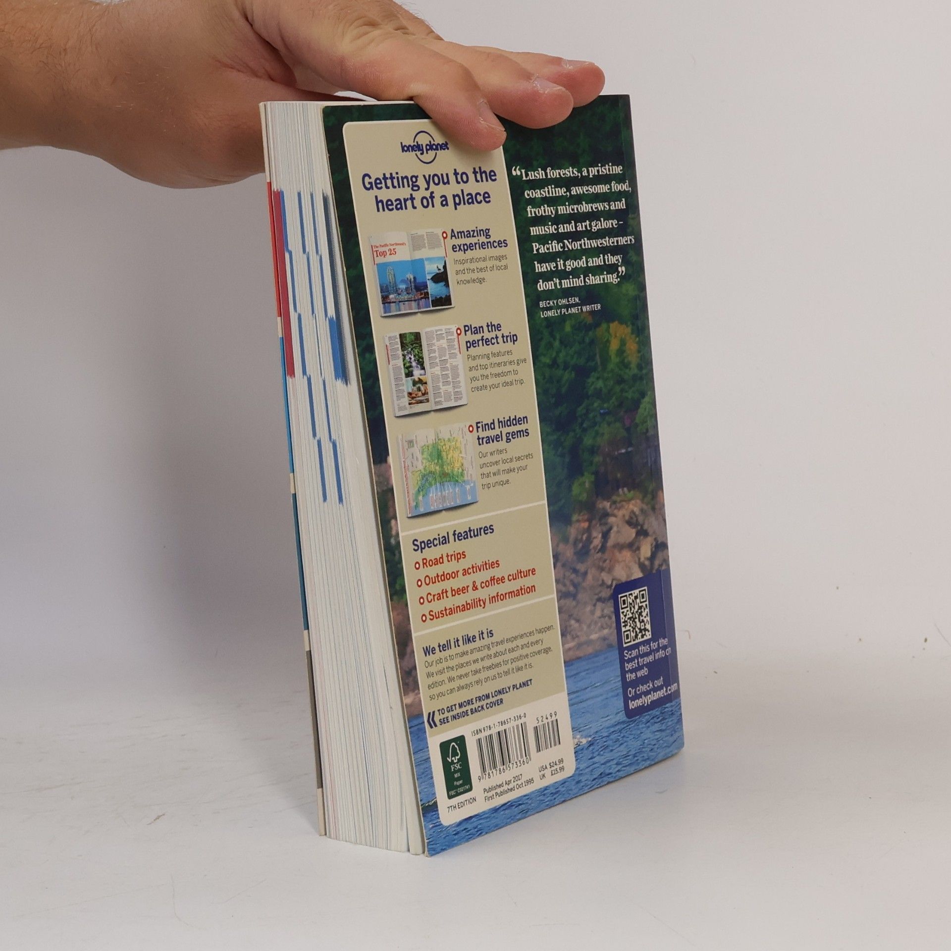 Brendan Sainsbury Lonely Planet Washington, Oregon & Pacific Northwest Guide