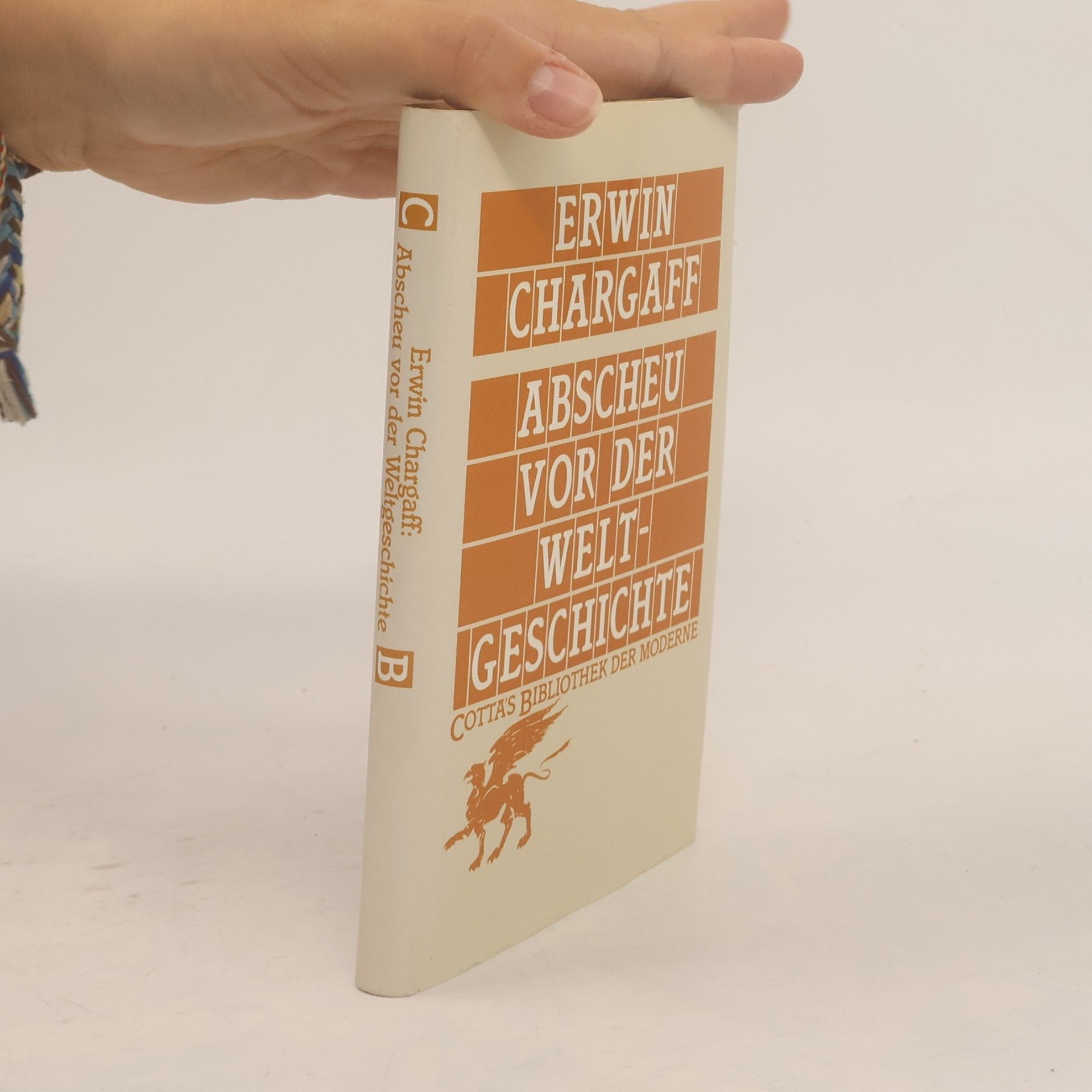 Erwin Chargaff Abscheu vor der Weltgeschichte