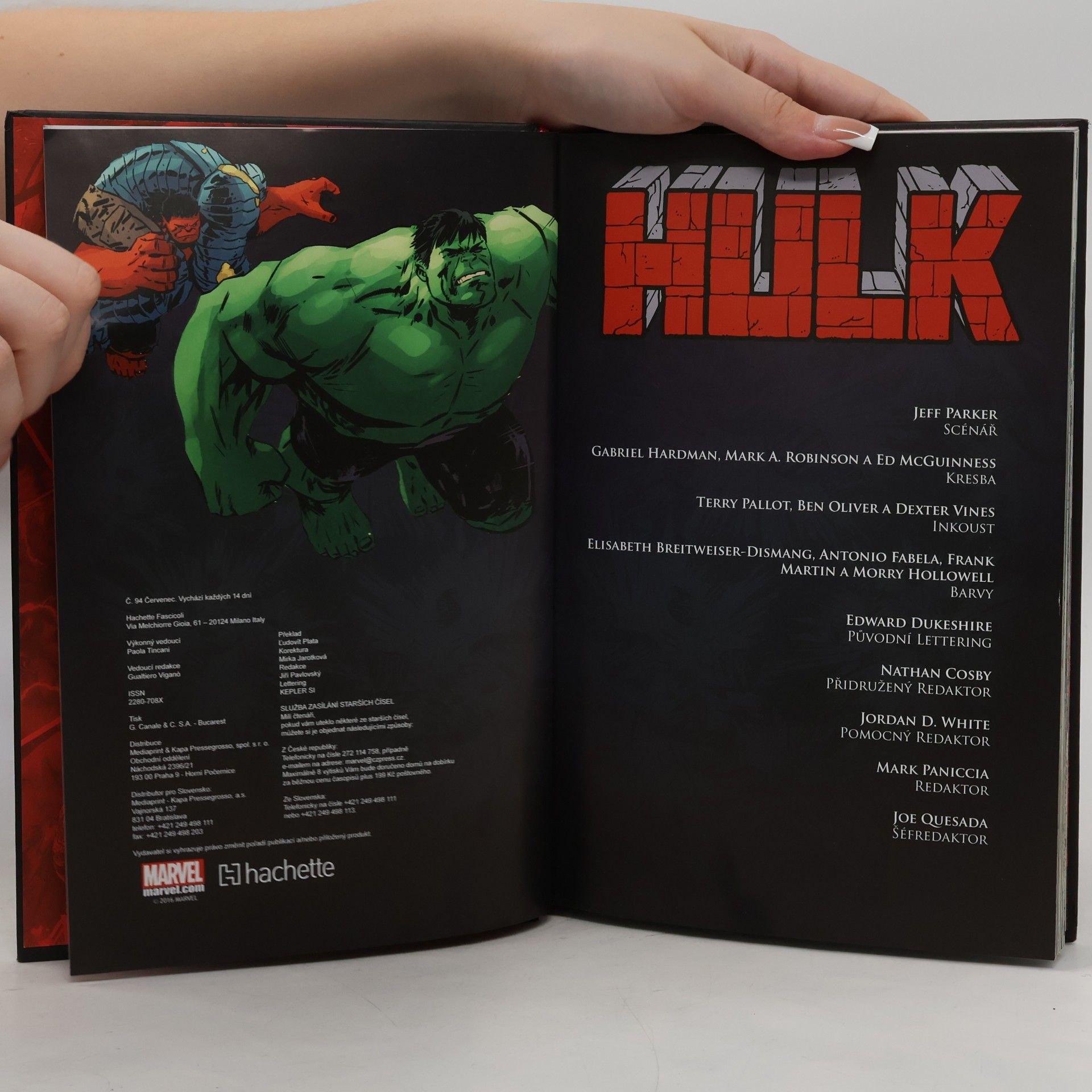 Jeff Parker Ultimátní komiksový komplet 71. Hulk. Spálená země