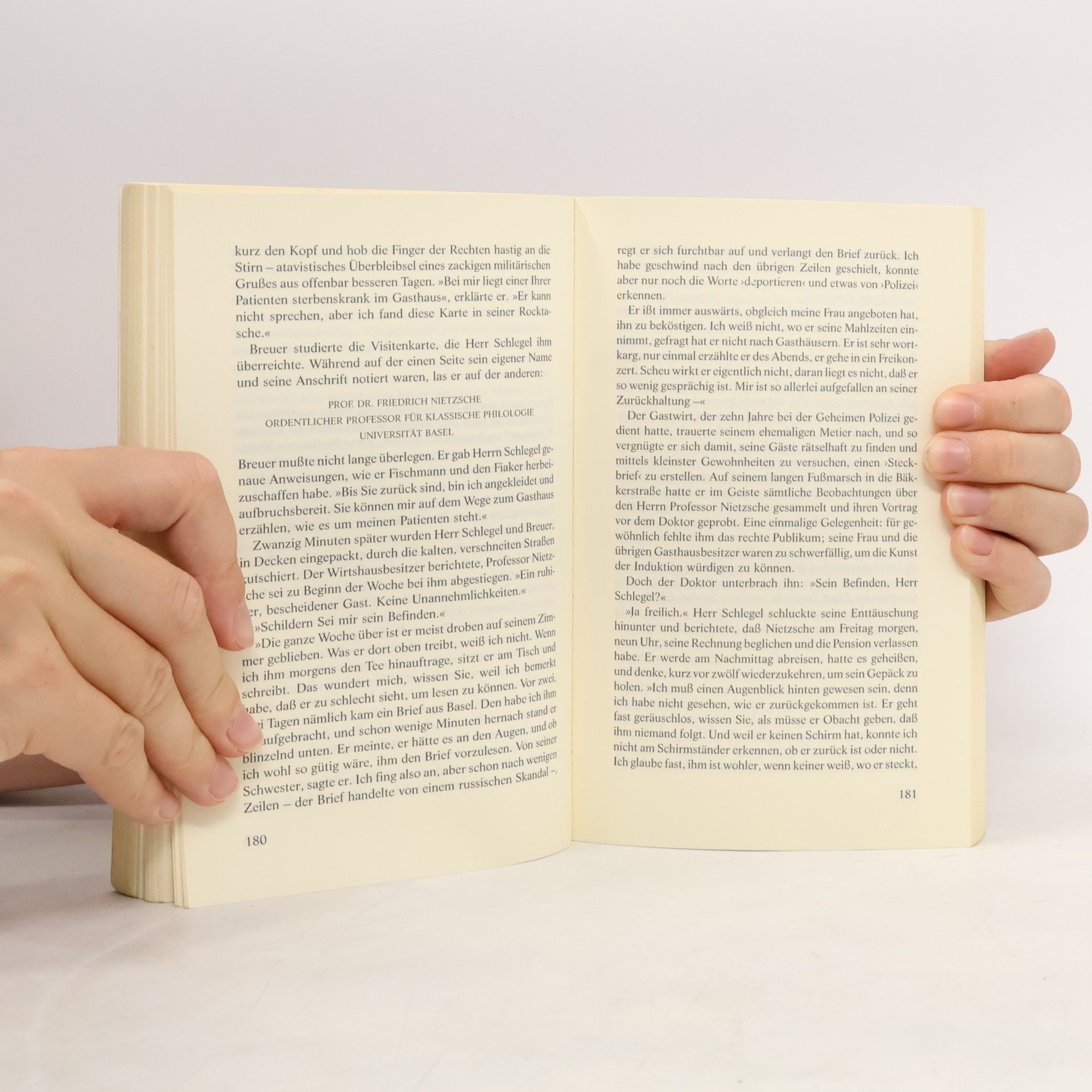 Irvin Yalom Und Nietzsche weinte