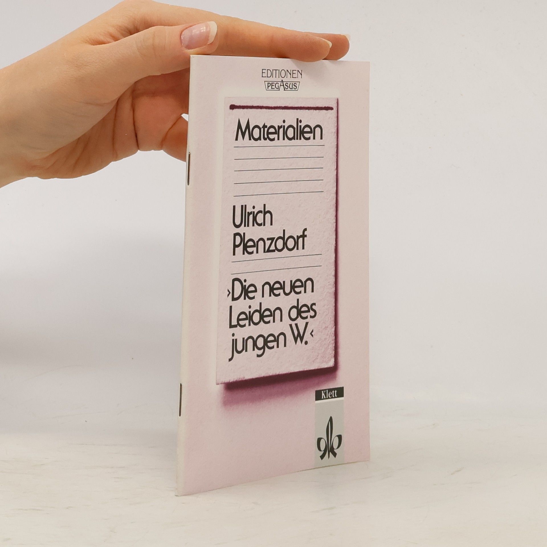 Jürgen Wolff Materialien Ulrich Plenzdorf "Die neuen Leiden des jungen W."