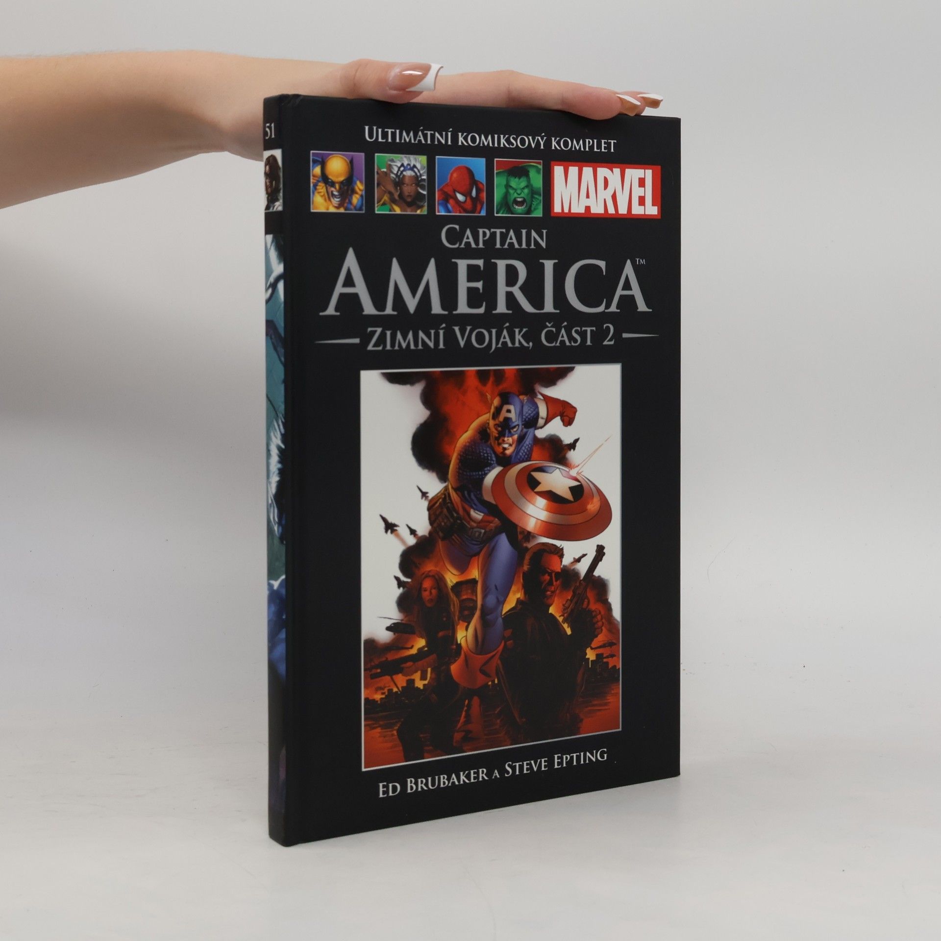 Steve Epting Ultimátní komiksový komplet 51. Captain America. Zimní voják. Část 2
