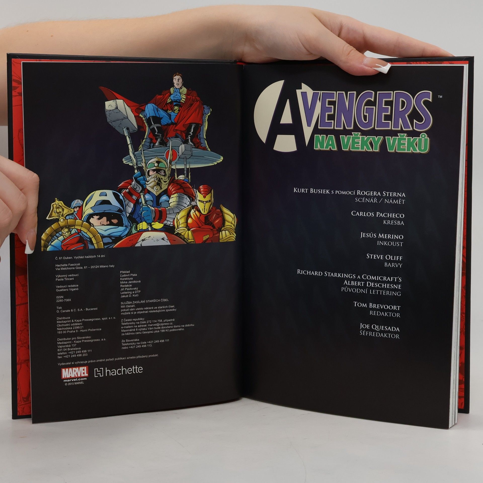 Kurt Busiek Ultimátní komiksový komplet 61. Avangers. Na věky věků část 1.
