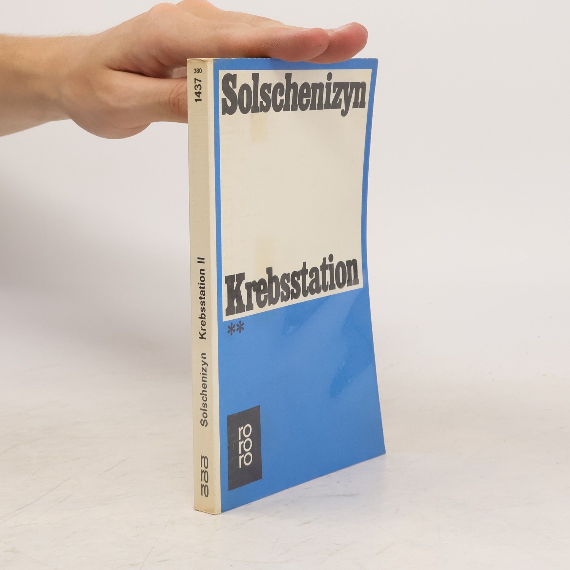 Aleksandr Isajevič Solženicyn Krebsstation II