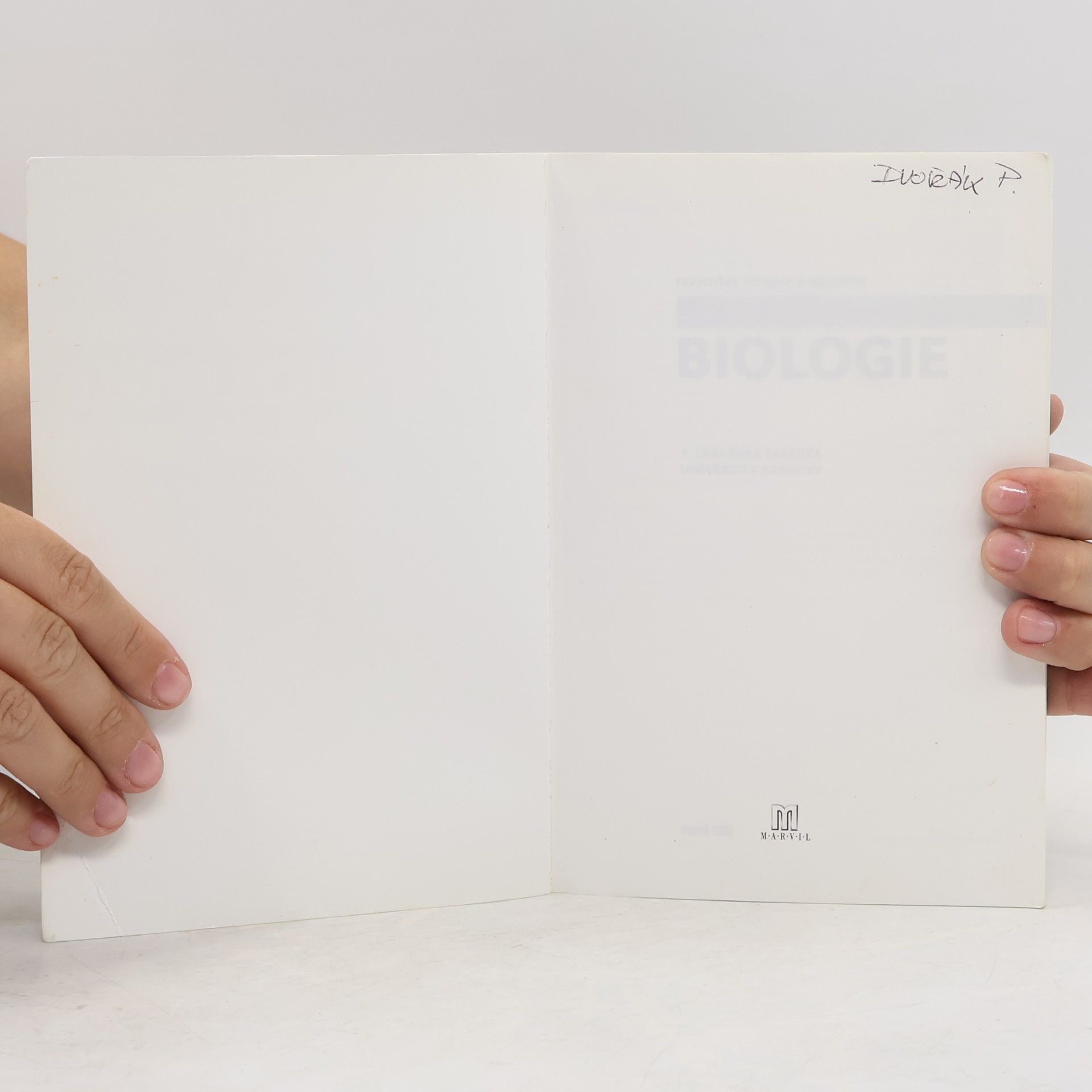 František Soukup Biologie. Modelové otázky k přijímacím zkouškám na 1. lékařskou fakultu Univerzity Karlovy