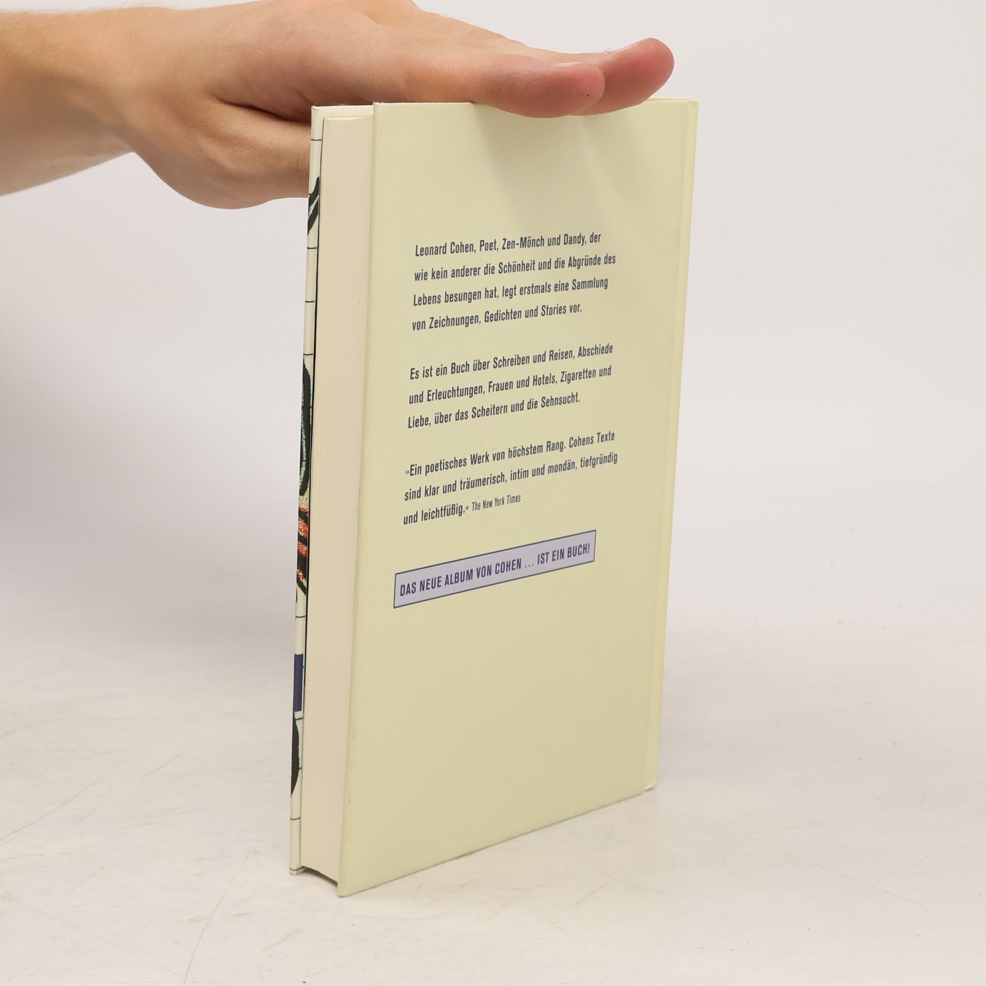 Leonard Cohen Buch der Sehnsüchte