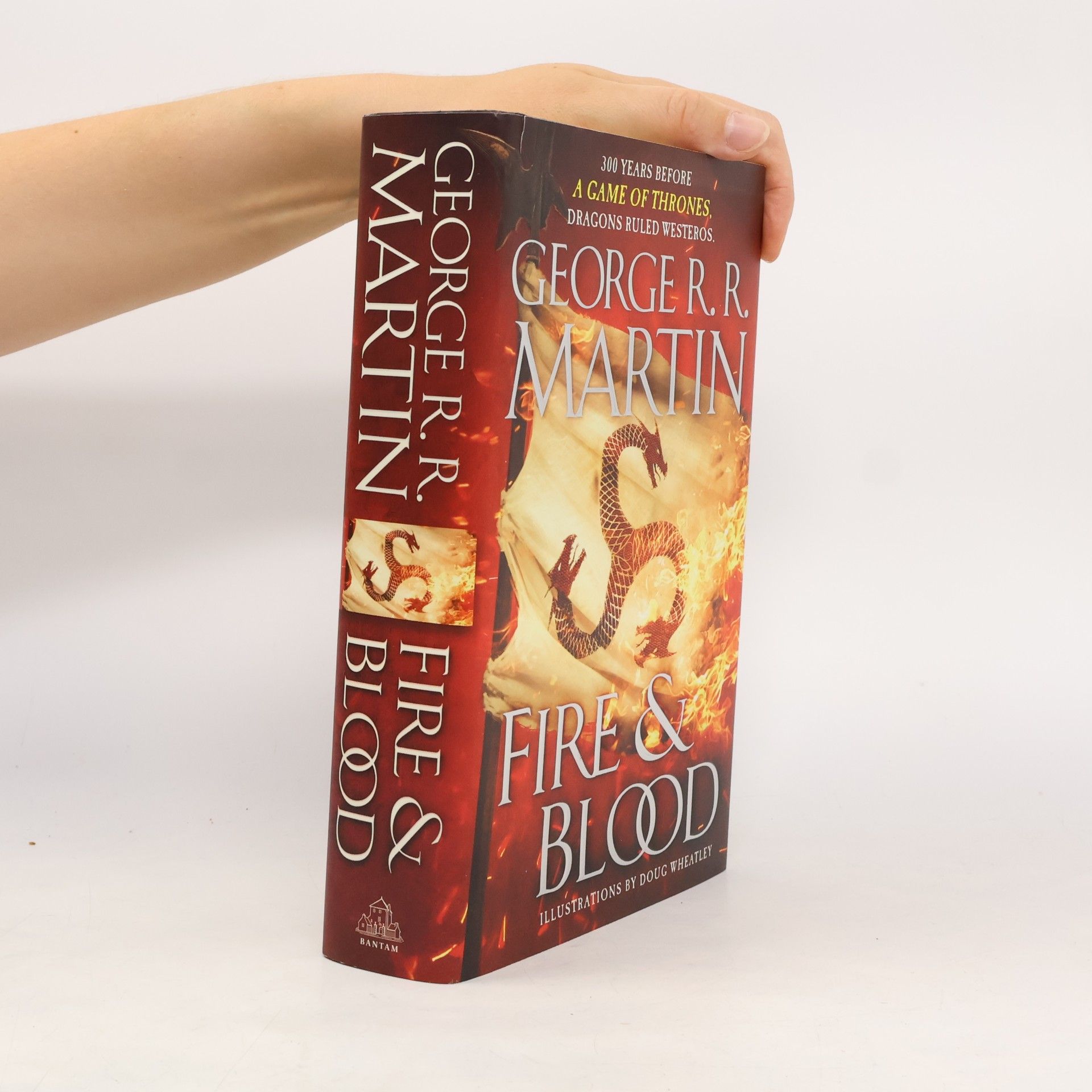 George R. R. Martin Fire & blood