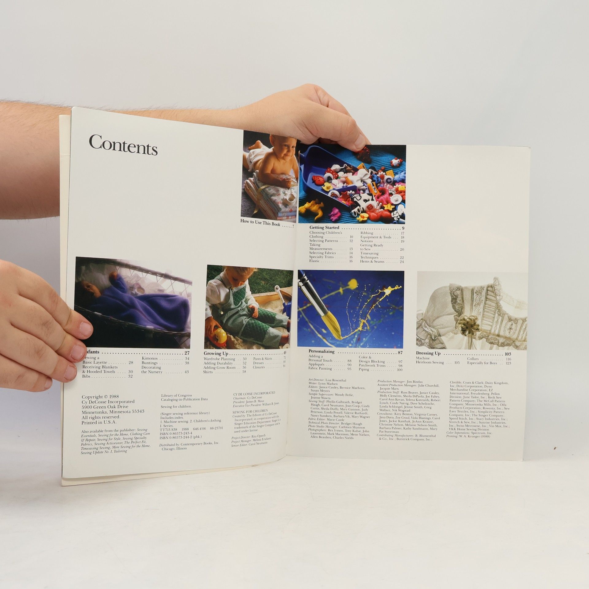 Cy DeCosse Incorporated Sewing For Children