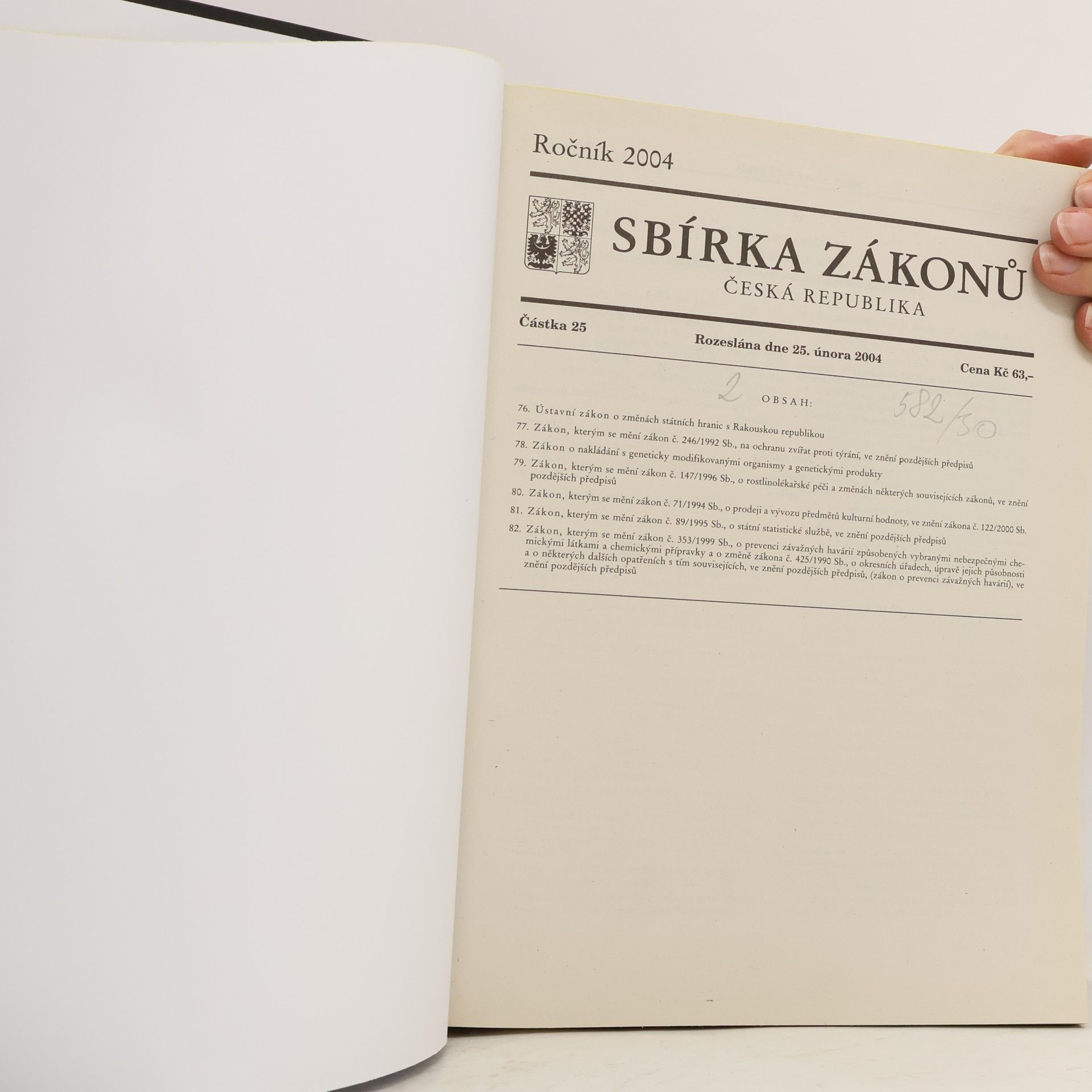 Autorenkollektiv Sbírka zákonů 2/2004