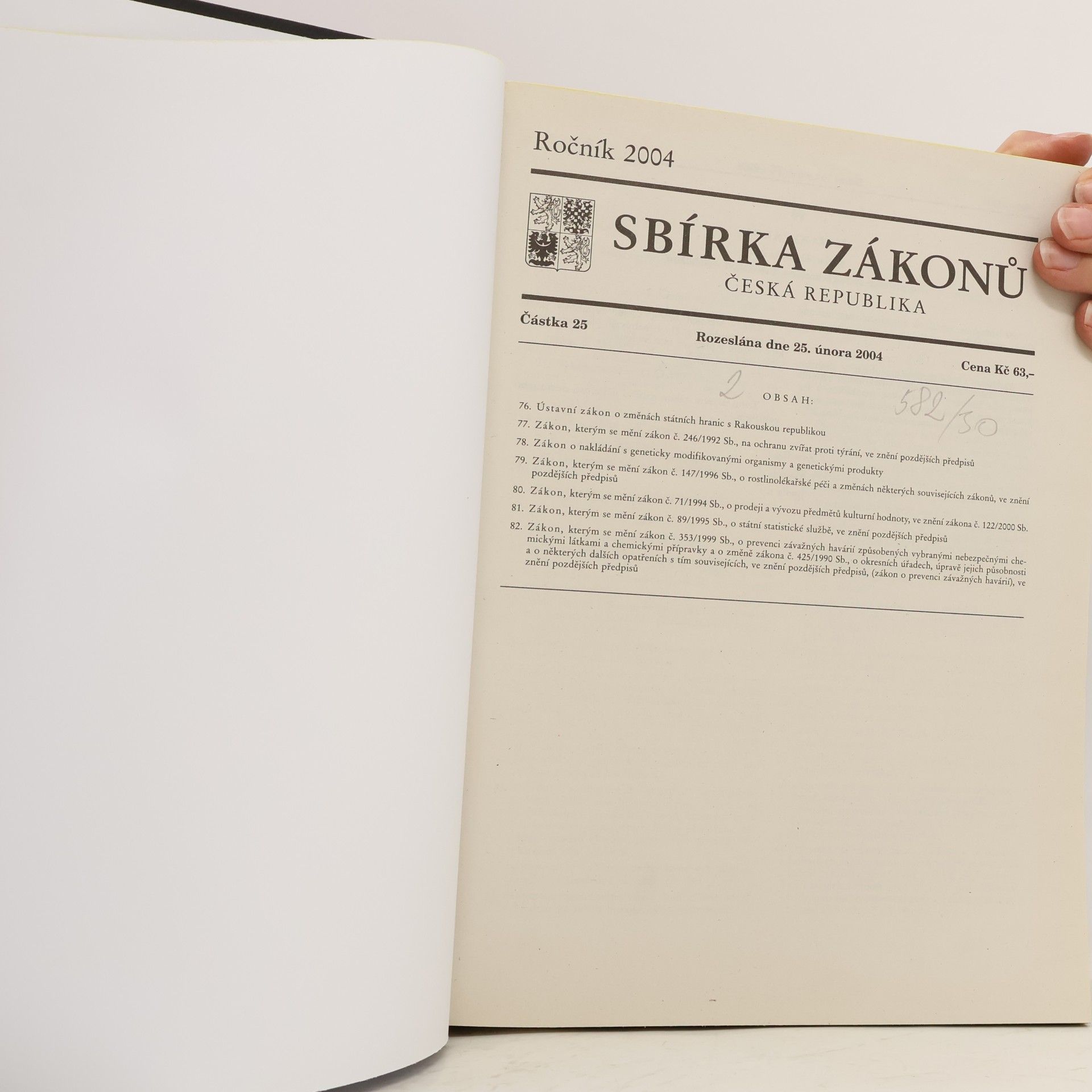 Autorenkollektiv Sbírka zákonů 2/2004