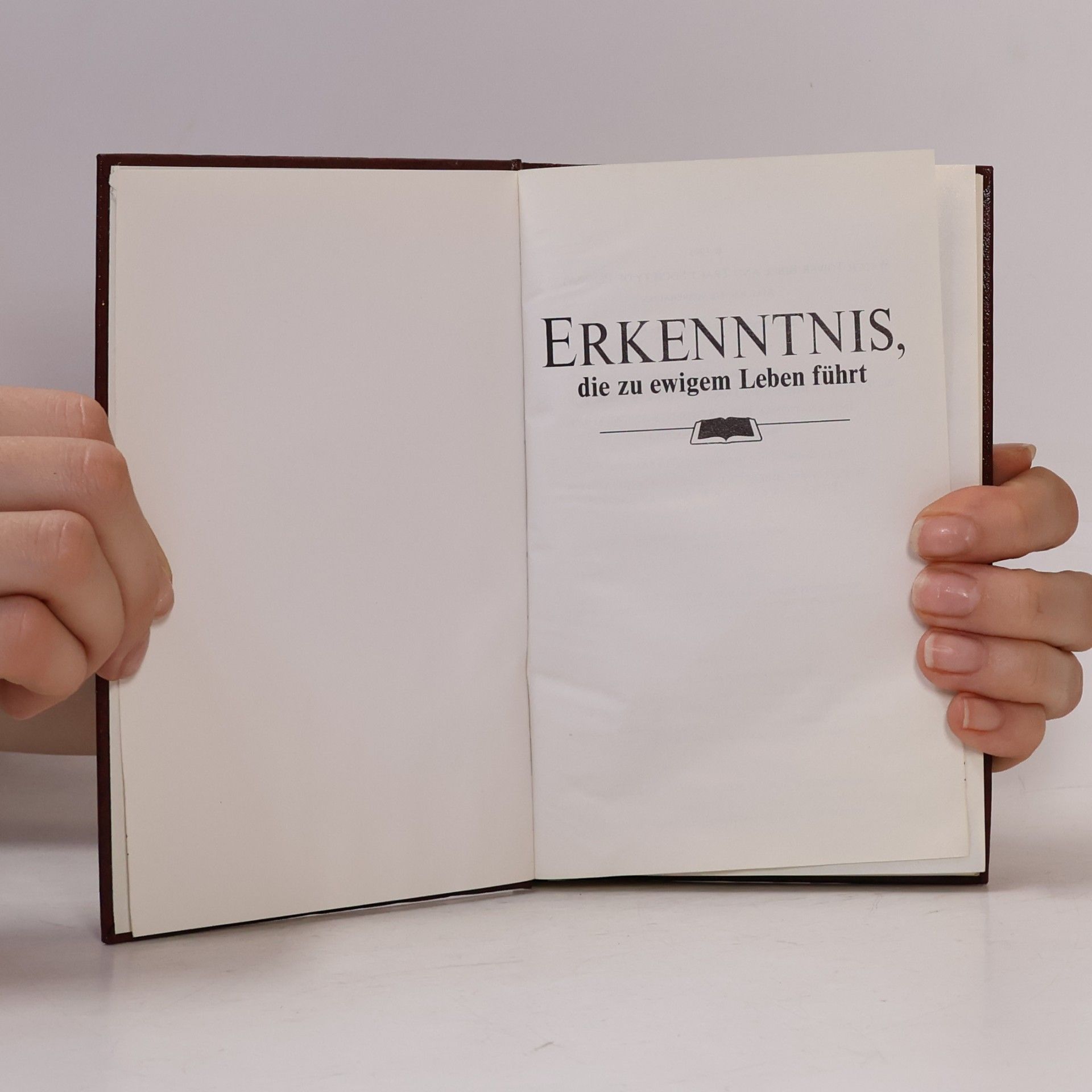 Zeugen Jehovas Erkenntnis, die zu ewigem Leben führt