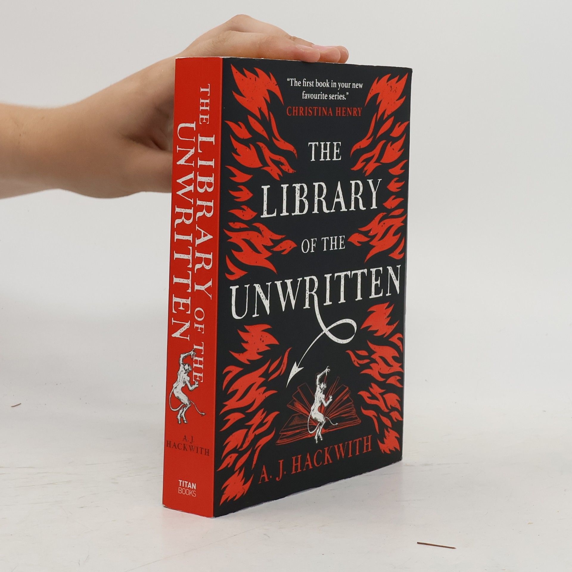 A. J. Hackwith The Library of The Unwritten